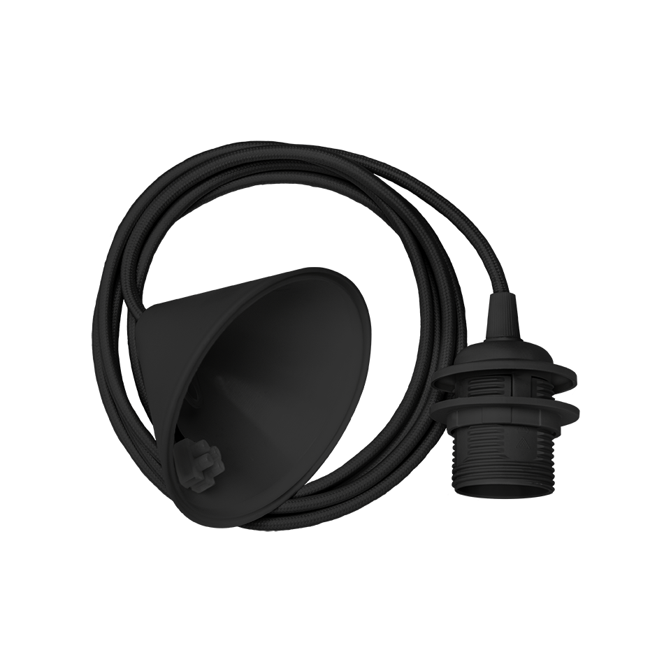 UMAGE Cord Set Ø11 Sort - Ophæng til pendel