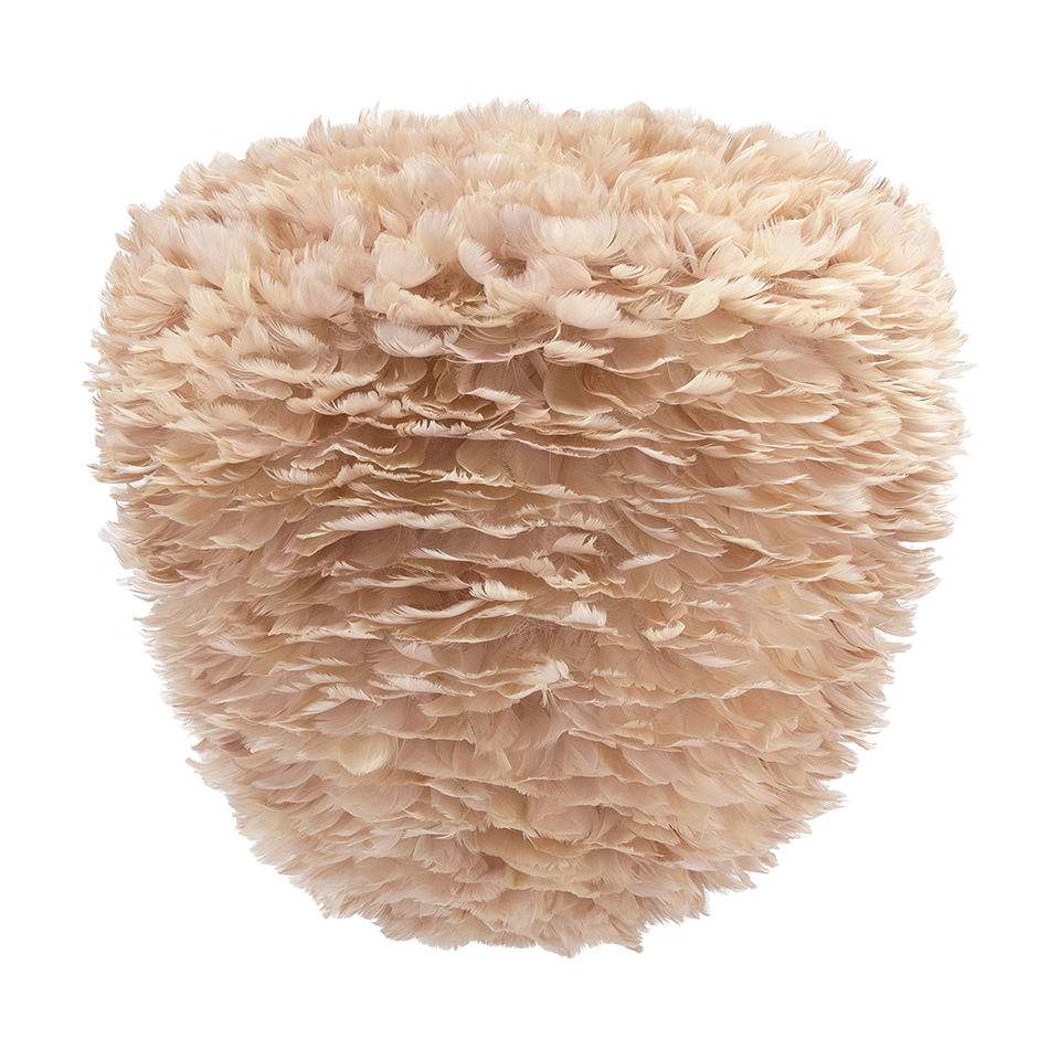 UMAGE Eos Evia Large Ø55 Lys Brun - Lampeskærm