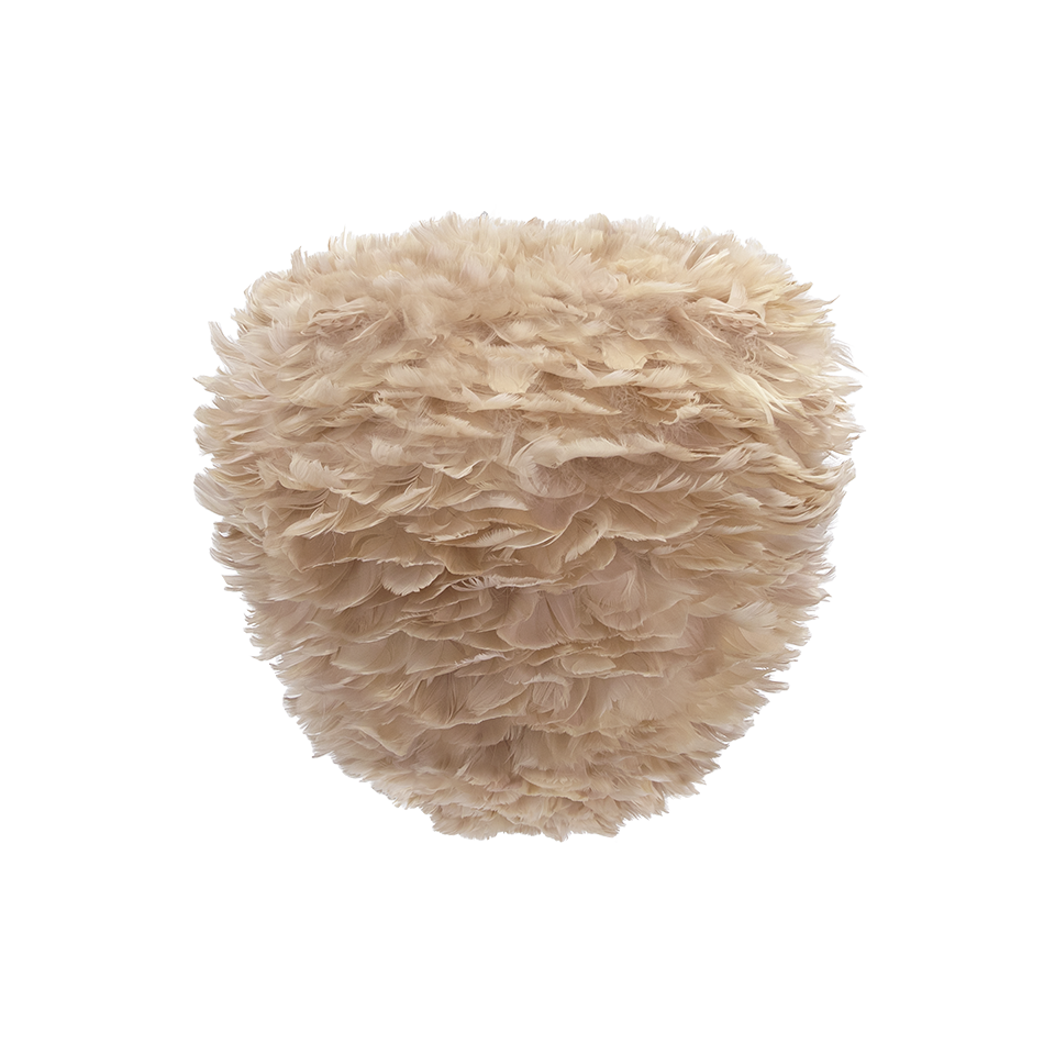 UMAGE Eos Evia Medium Ø40 Lys Brun - Lampeskærm