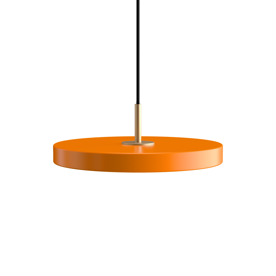 UMAGE - Asteria Mini Ø31 Pendel m. Messing Top, Orange