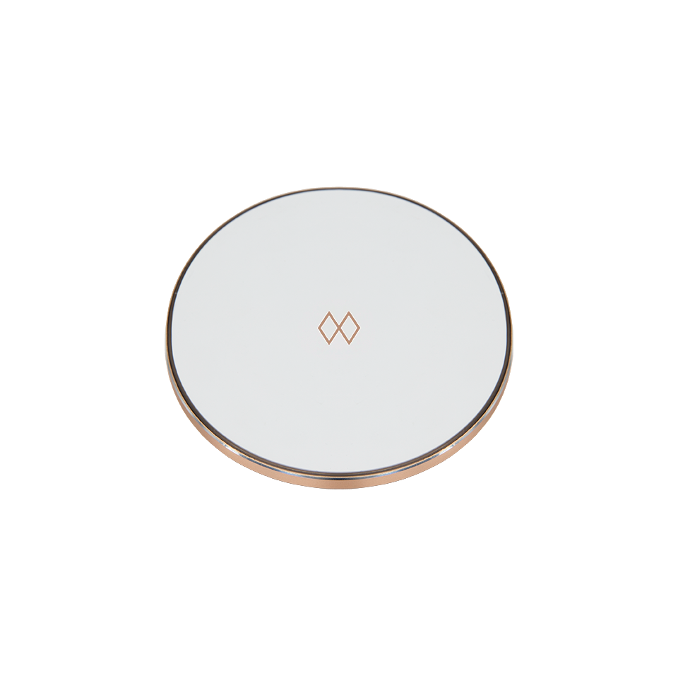 UMAGE Unifier Hvid/Rosa Guld - Trådløs Oplader