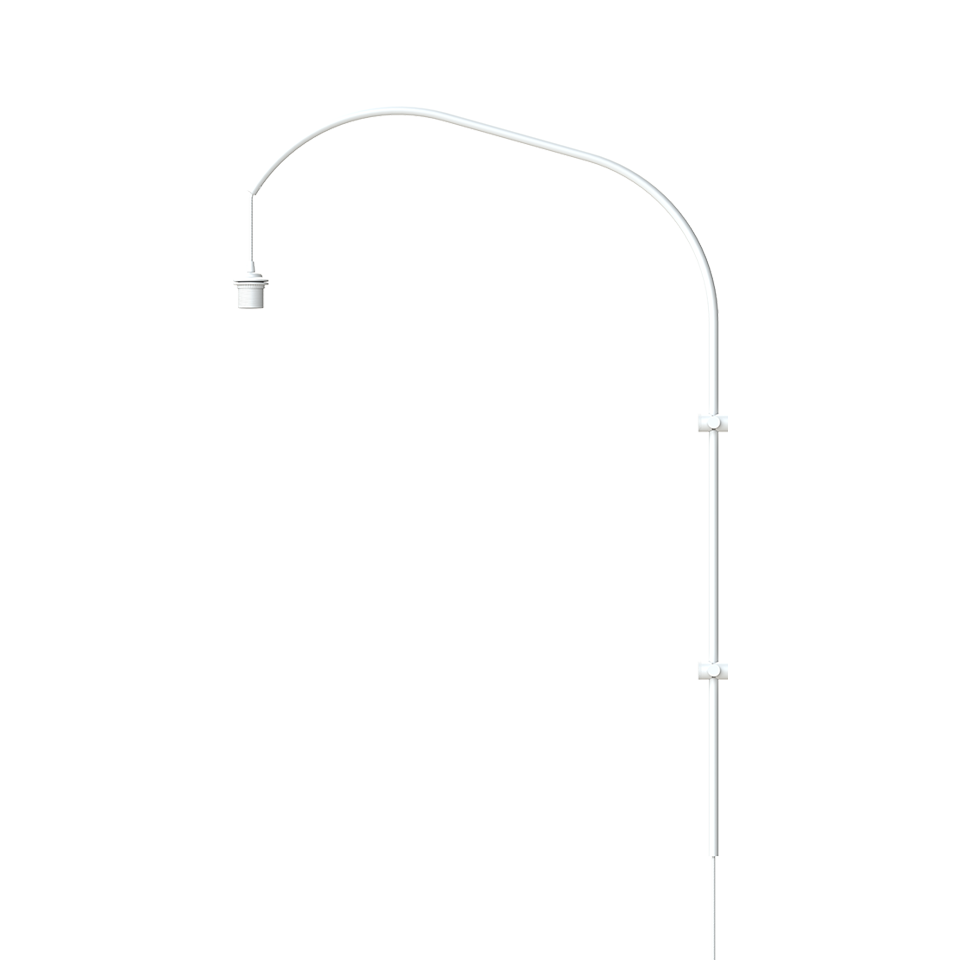 UMAGE Willow Single Hvid - Væghængt Lampestander