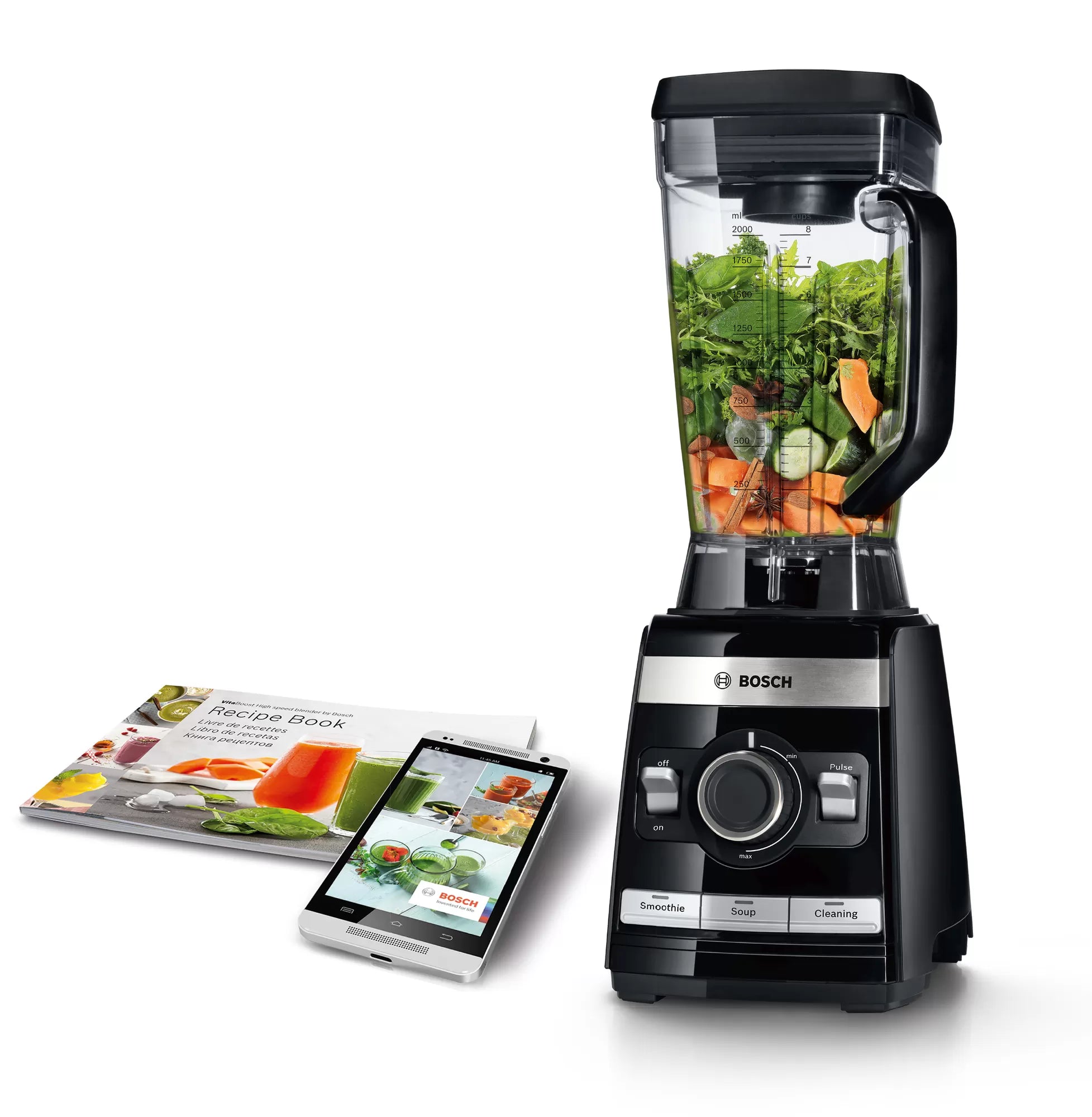 Stor Bosh VitaBoost blender med mange funktioner