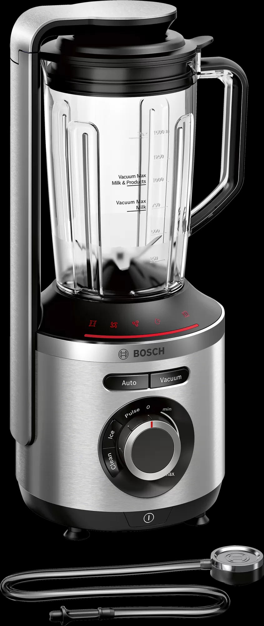 Bosch VitaMaxx 1000 W sølv MMBV620M Vakuumblender