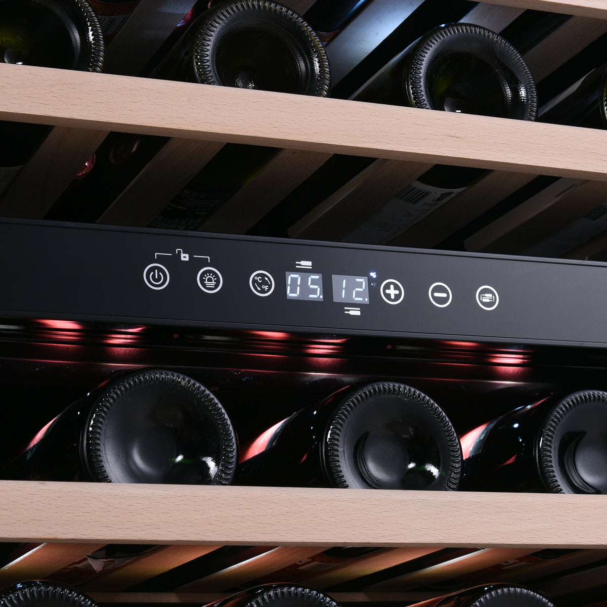 Temptech Premium WP120DCB Vinkøleskab, Sort