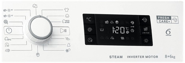 Whirlpool FWDG 861483E WV EU N - Vaske-/tørremaskine