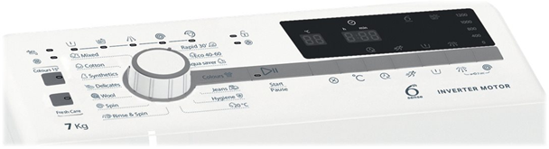 Whirpool TDLR 7221BS EU/N - Topbetjent Vaskemaskine