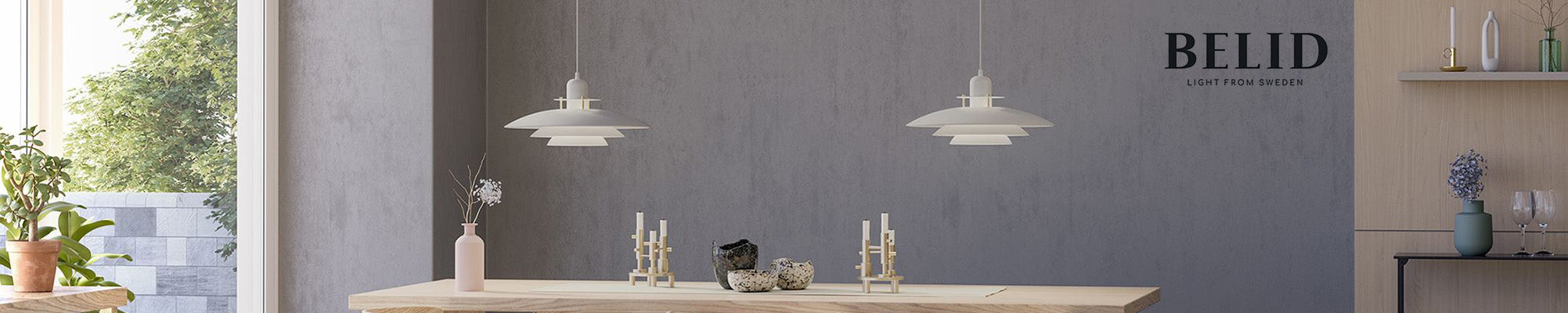 Belid lamper i flotte designs til danske hjem
