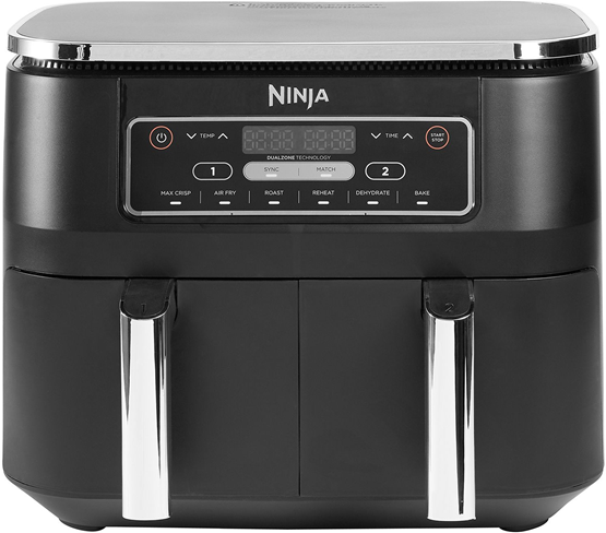 Ninja airfryer med to praktiske skuffer
