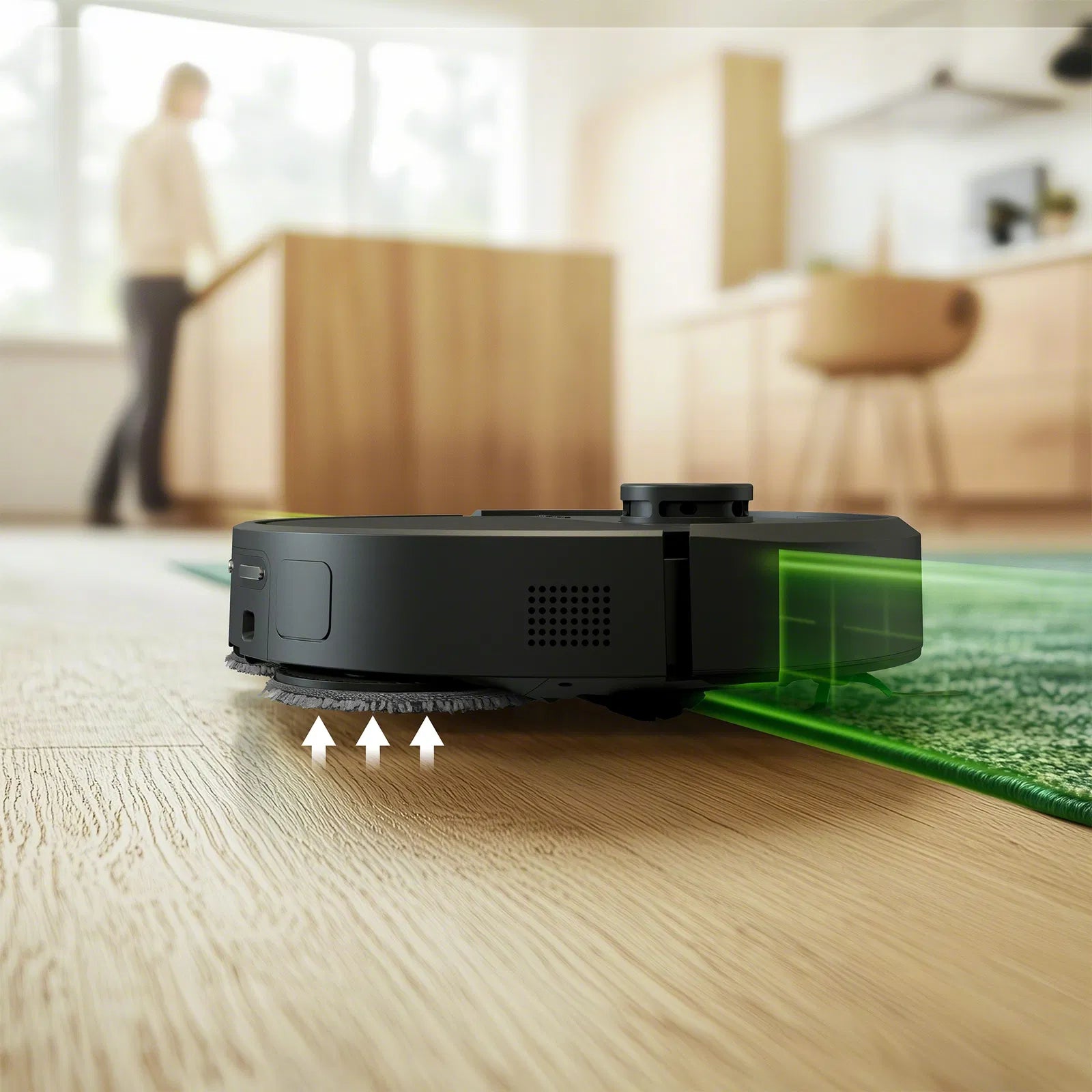 iRobot Roomba Combo 405 Combo Plus sort robotstøvsuger med scan