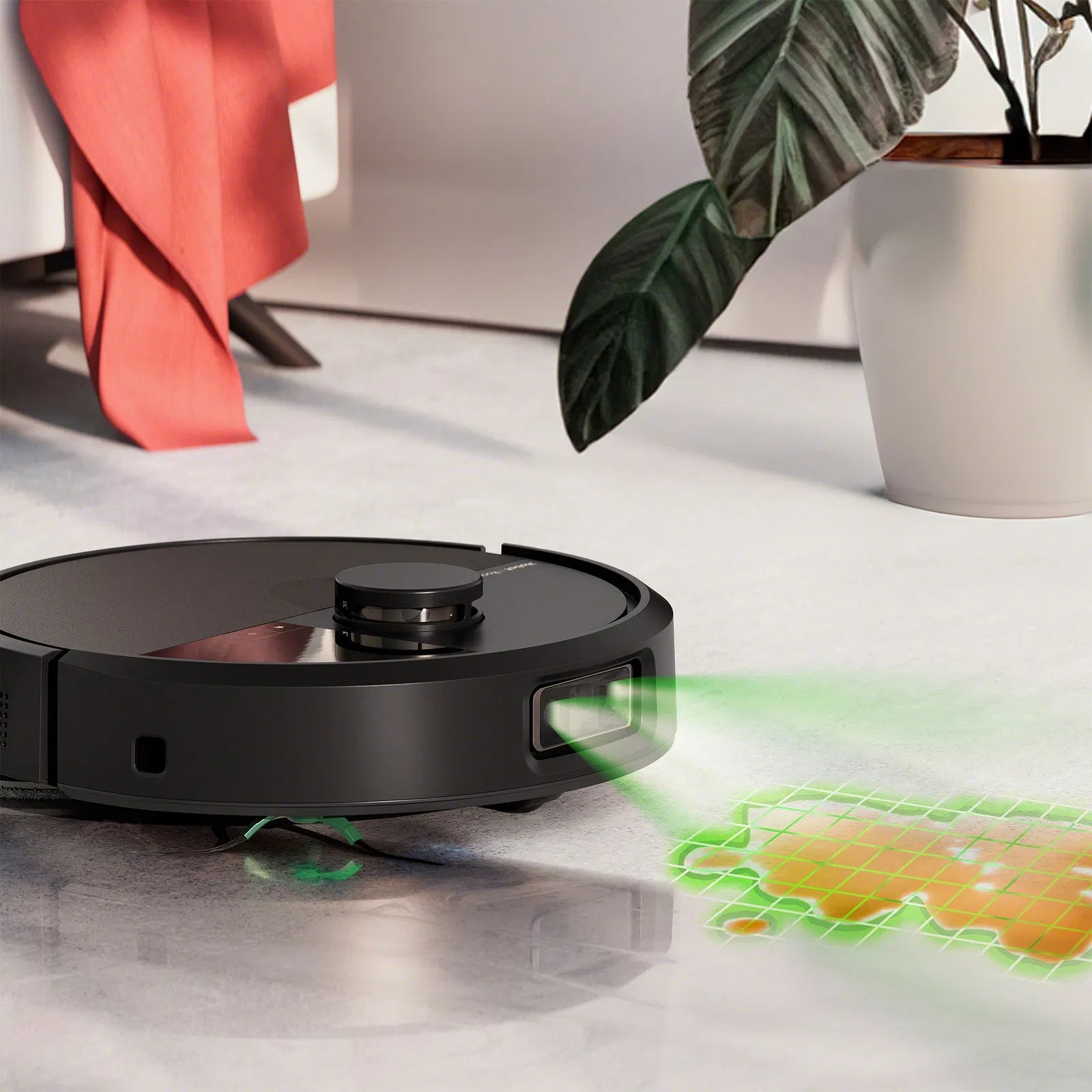 iRobot Roomba Combo 505 Combo Plus sort robotstøvsuger opdager selv snavs og skidt