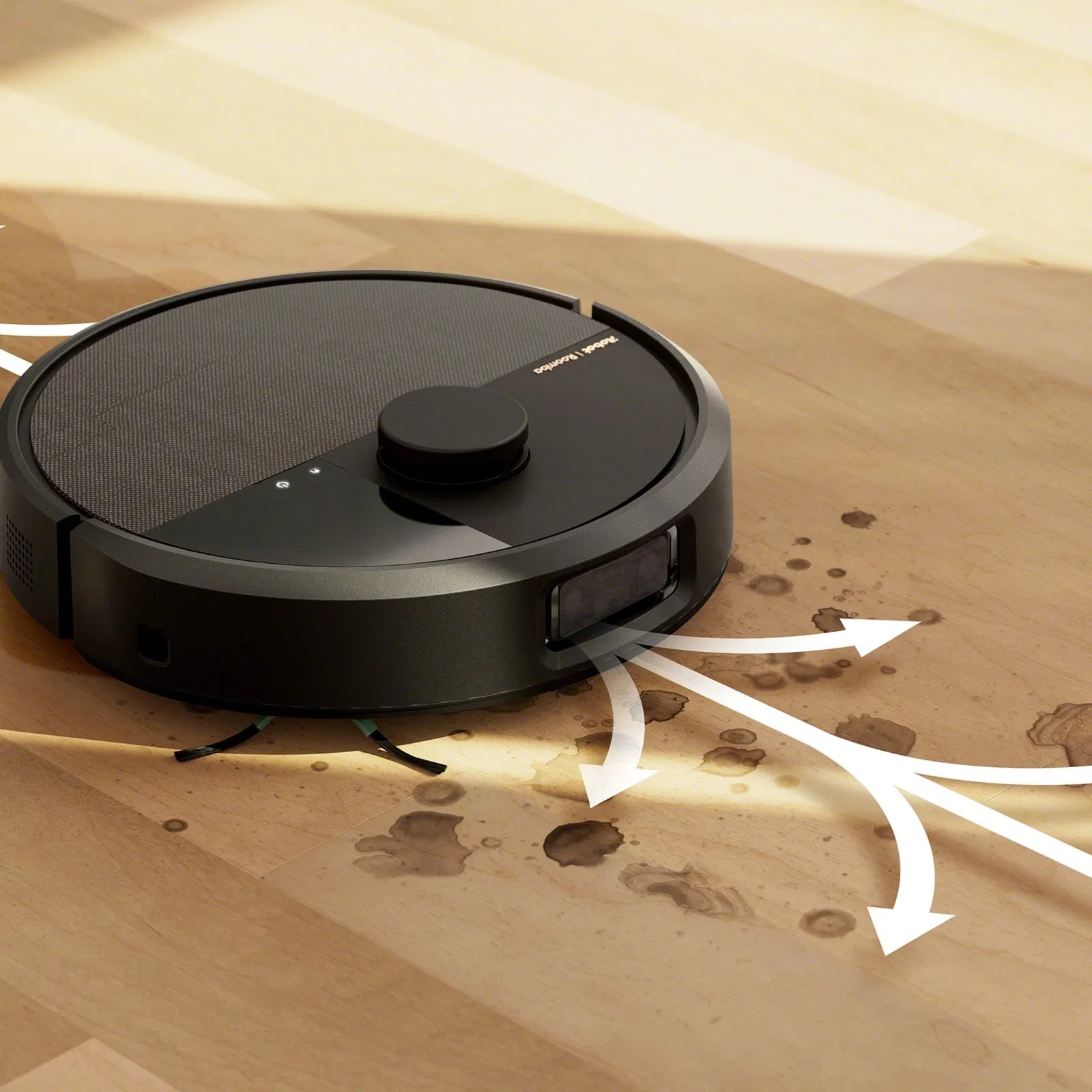 iRobot Roomba Combo 505 Combo Plus sort robotstøvsuger finder den optimale rute gennem dit hjem