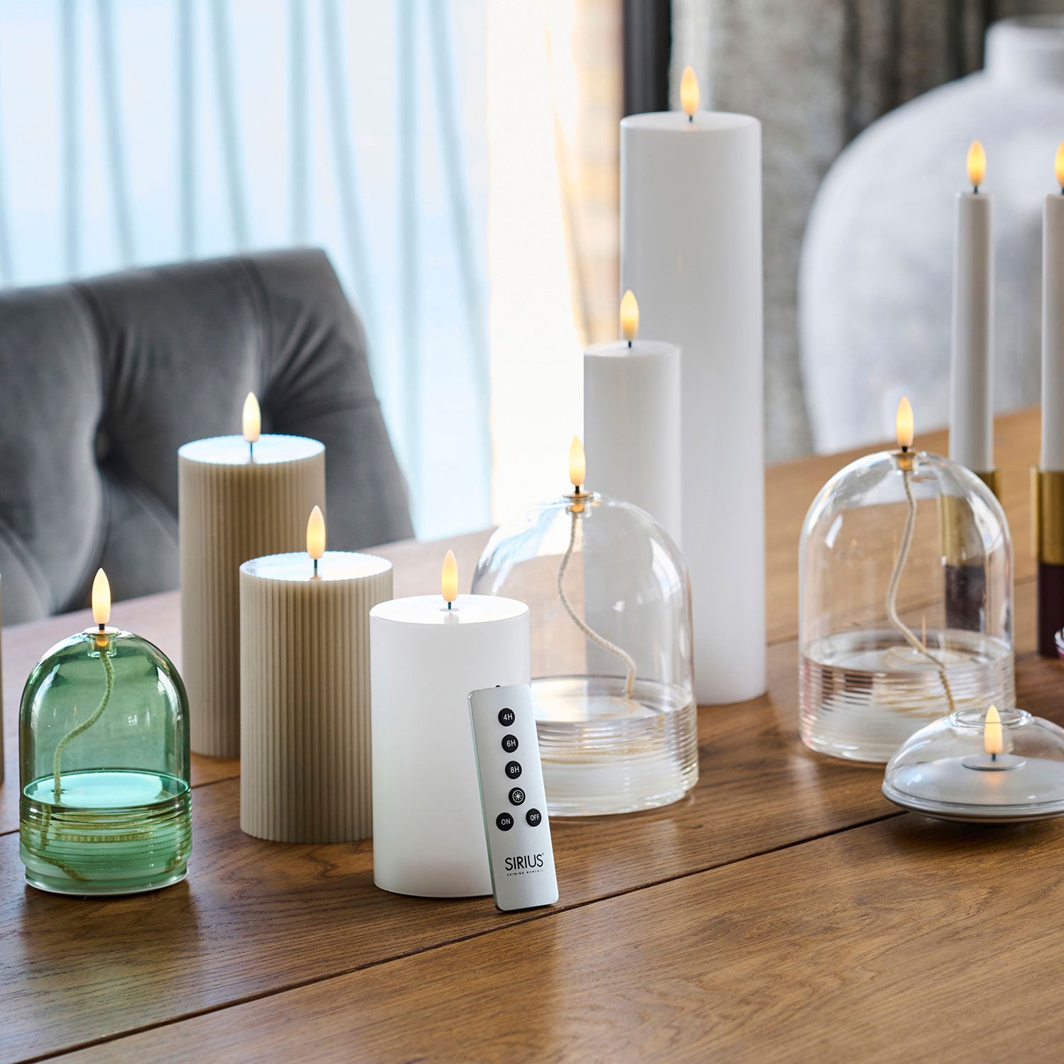 Fjernbetjening med timer funktion - Sirius Home