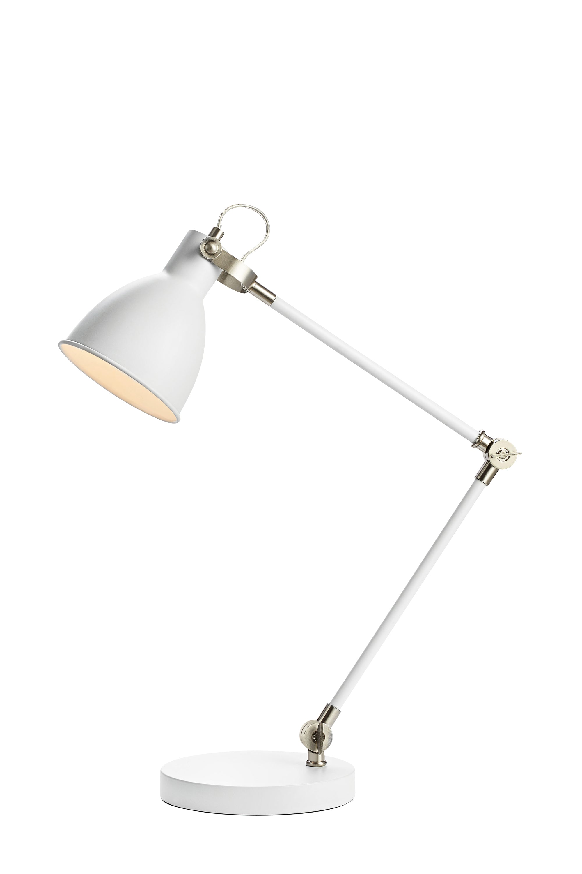 House Bordlampe 1L Hvid