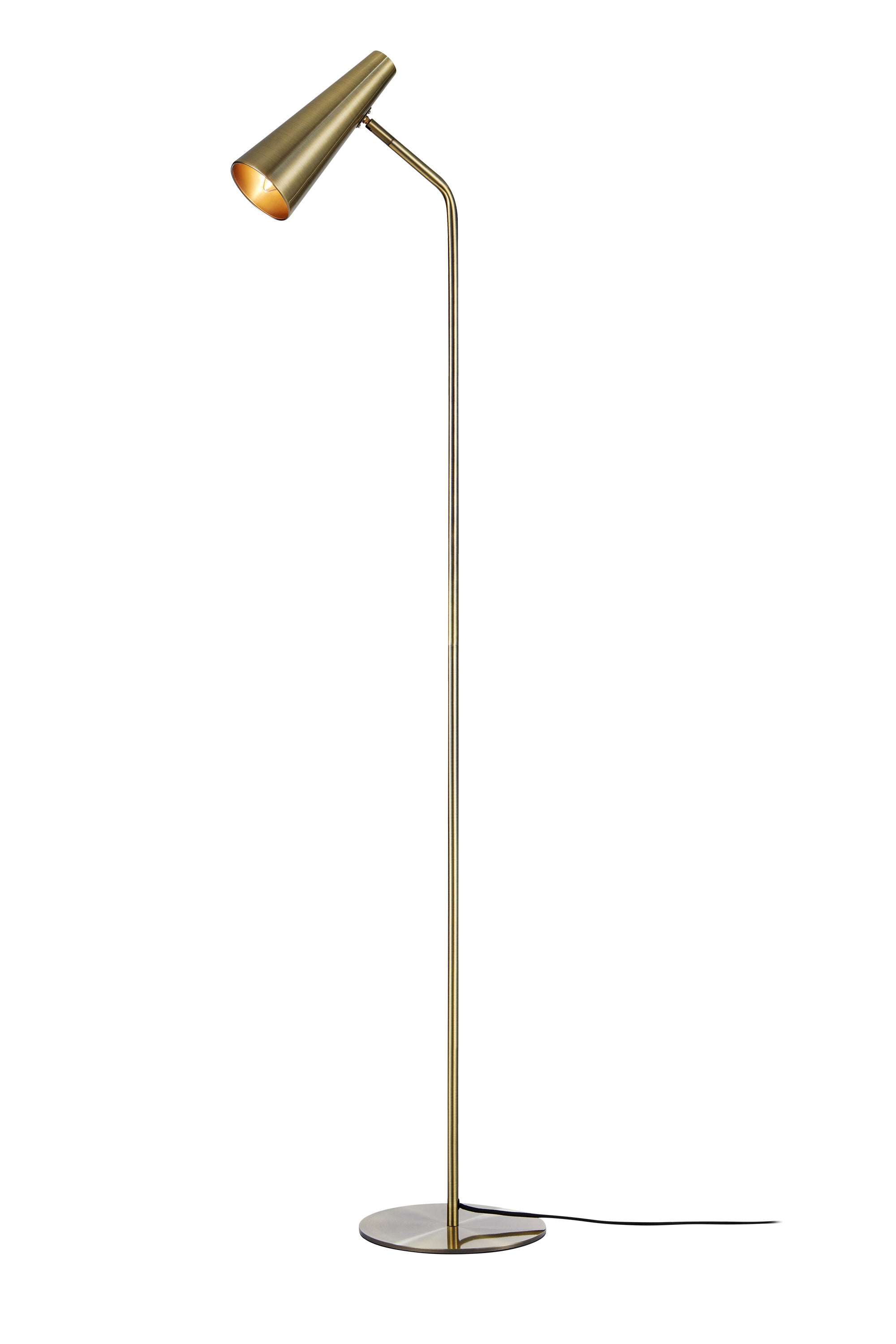 Markslöjd's elegante og stilfulde designet Peak Gulvlampe i Antique