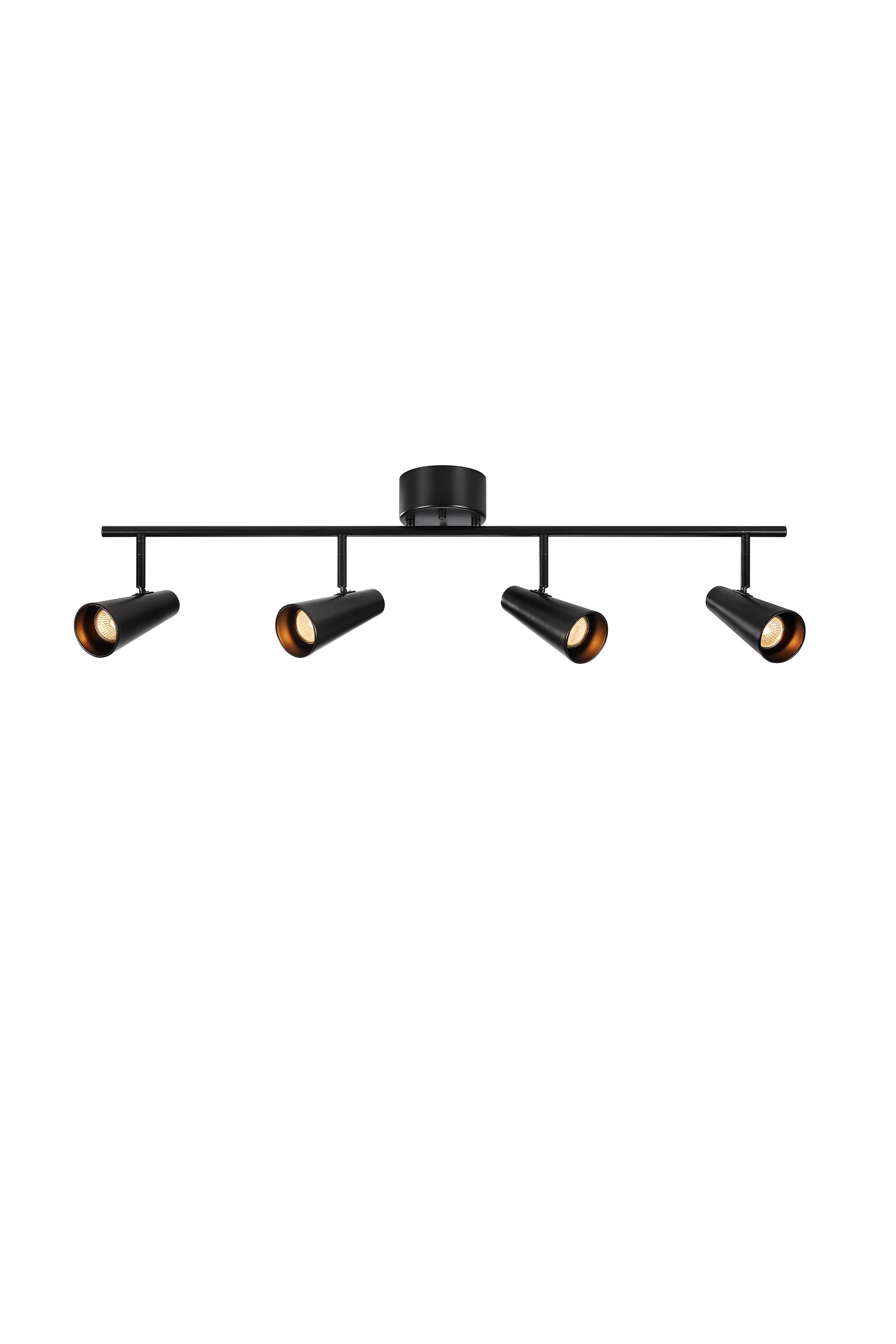 Crest Loftslampe 4L Sort