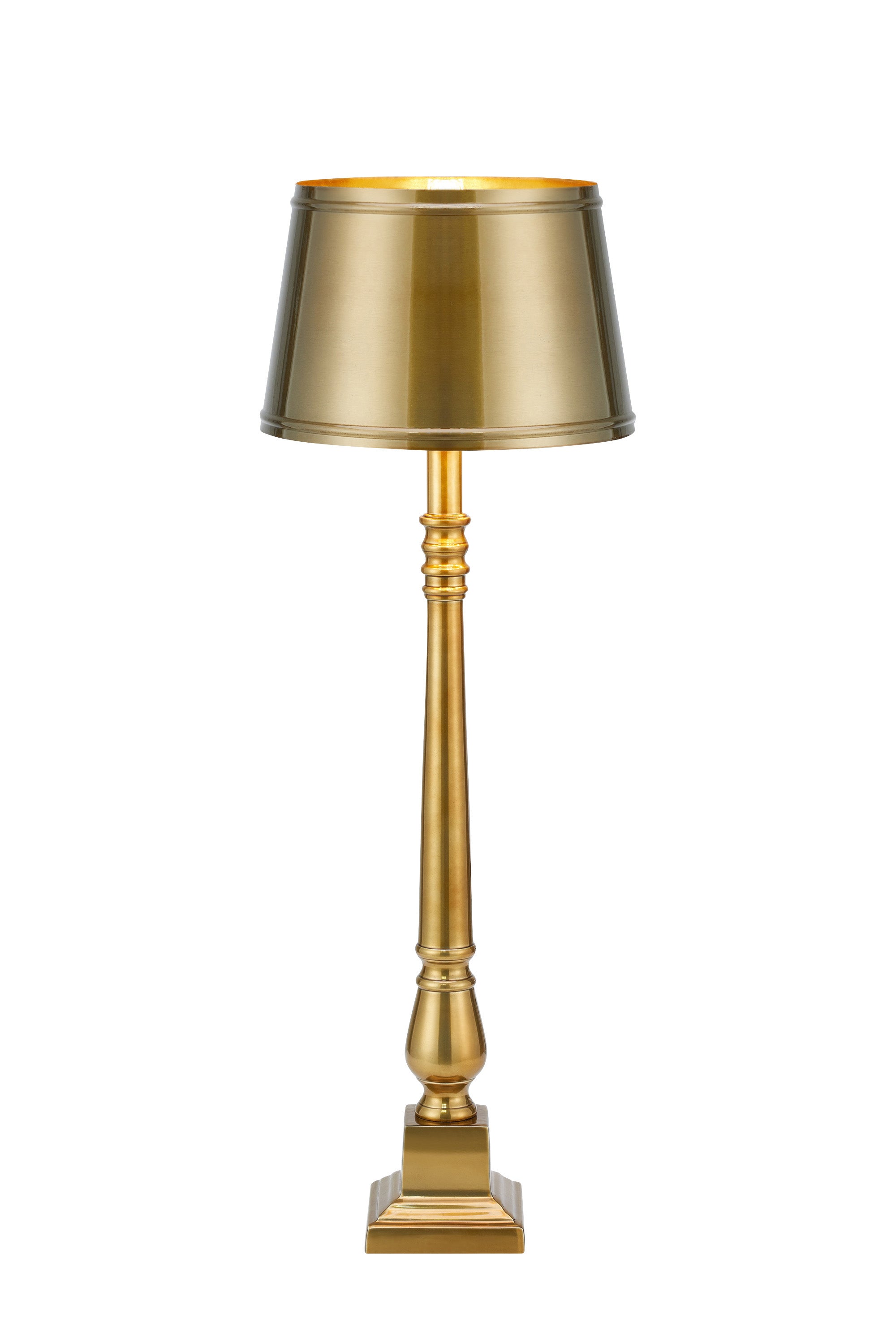 Metallo Bordlampe Messing