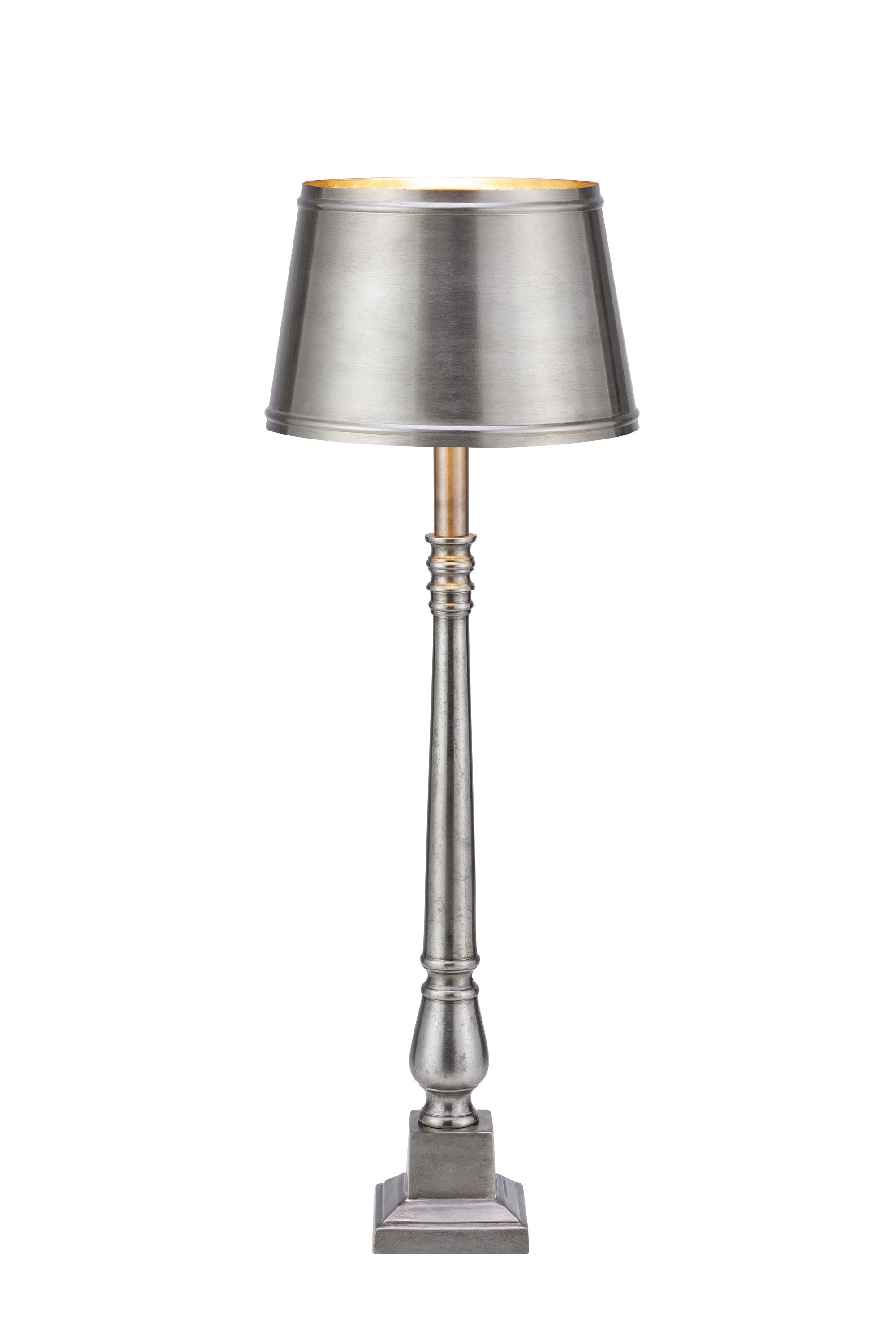 Metallo Bordlampe Sølv