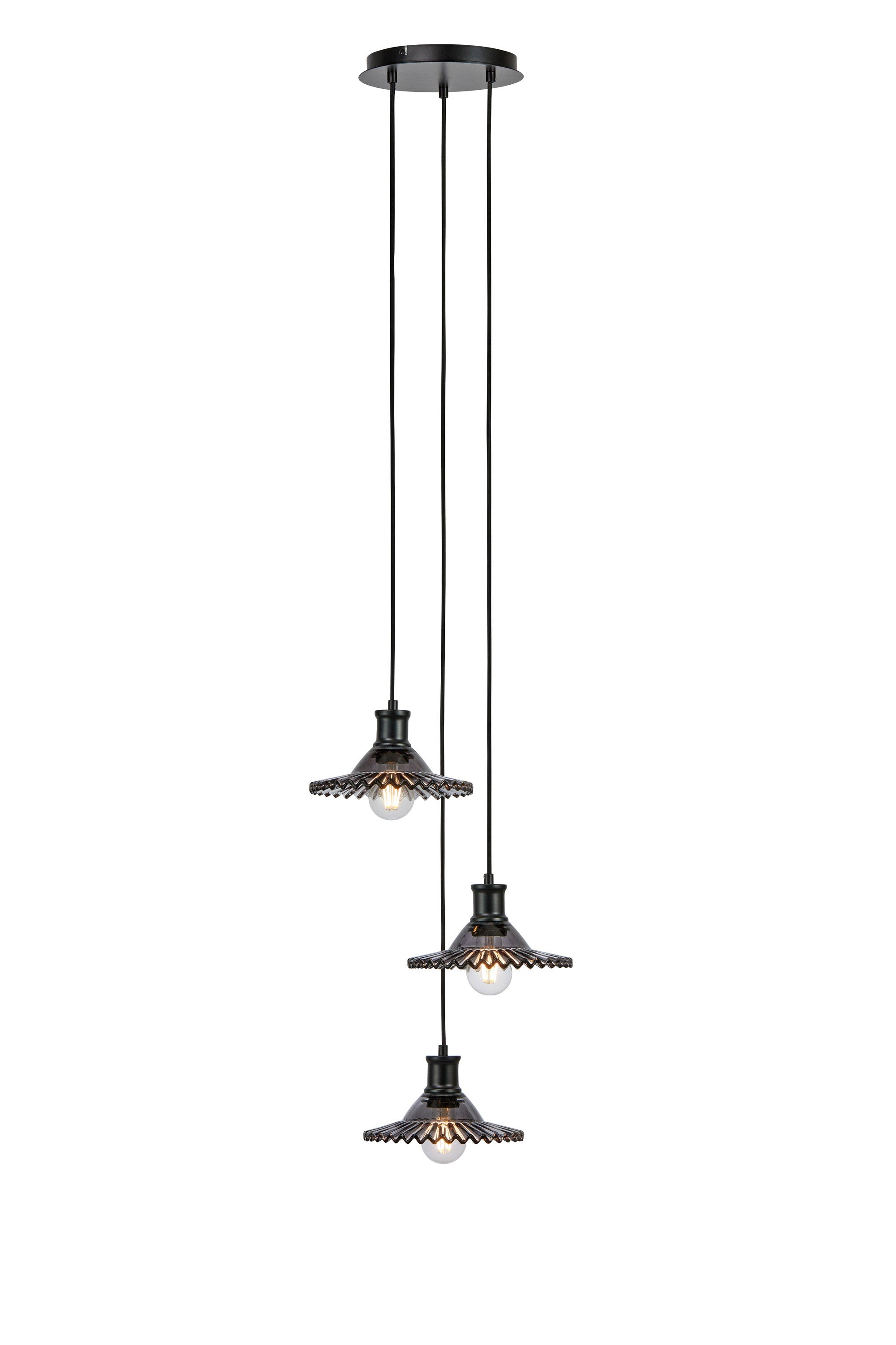Novia Pendel 3L Sort/Røg