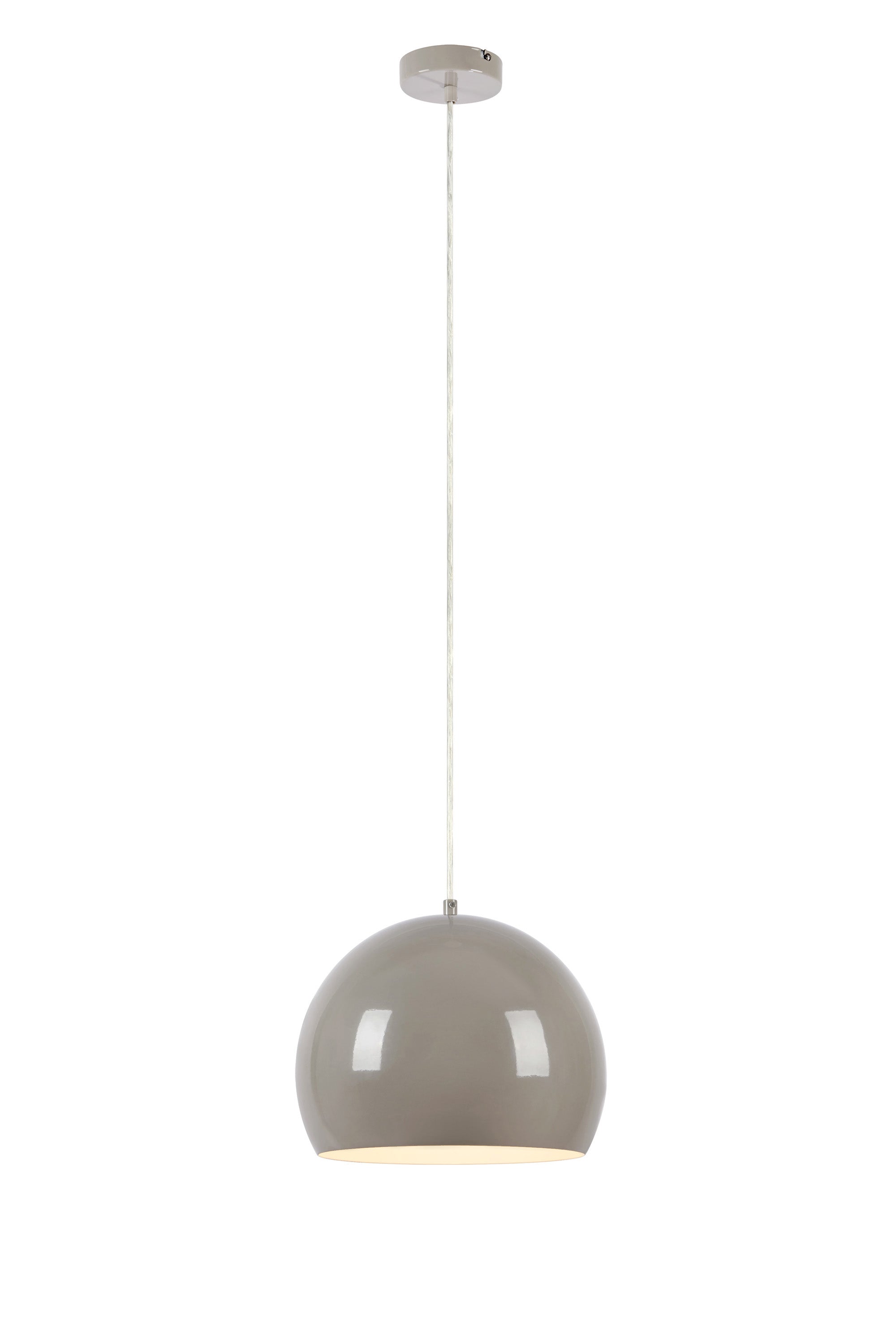 Zoomet ind på den æstetiske Pop Pendel 28cm i Grå
