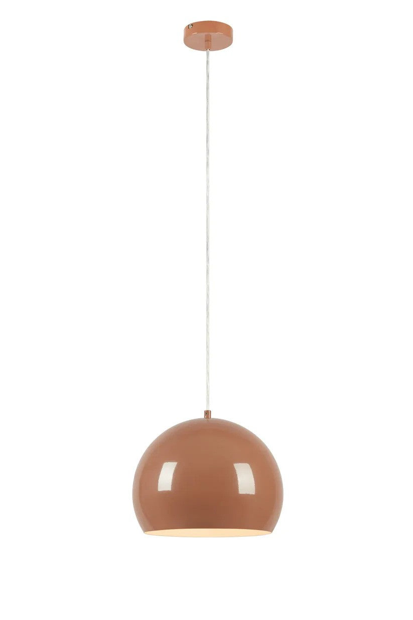 Den elegante Pop Pendel 28cm i Brun hængt op