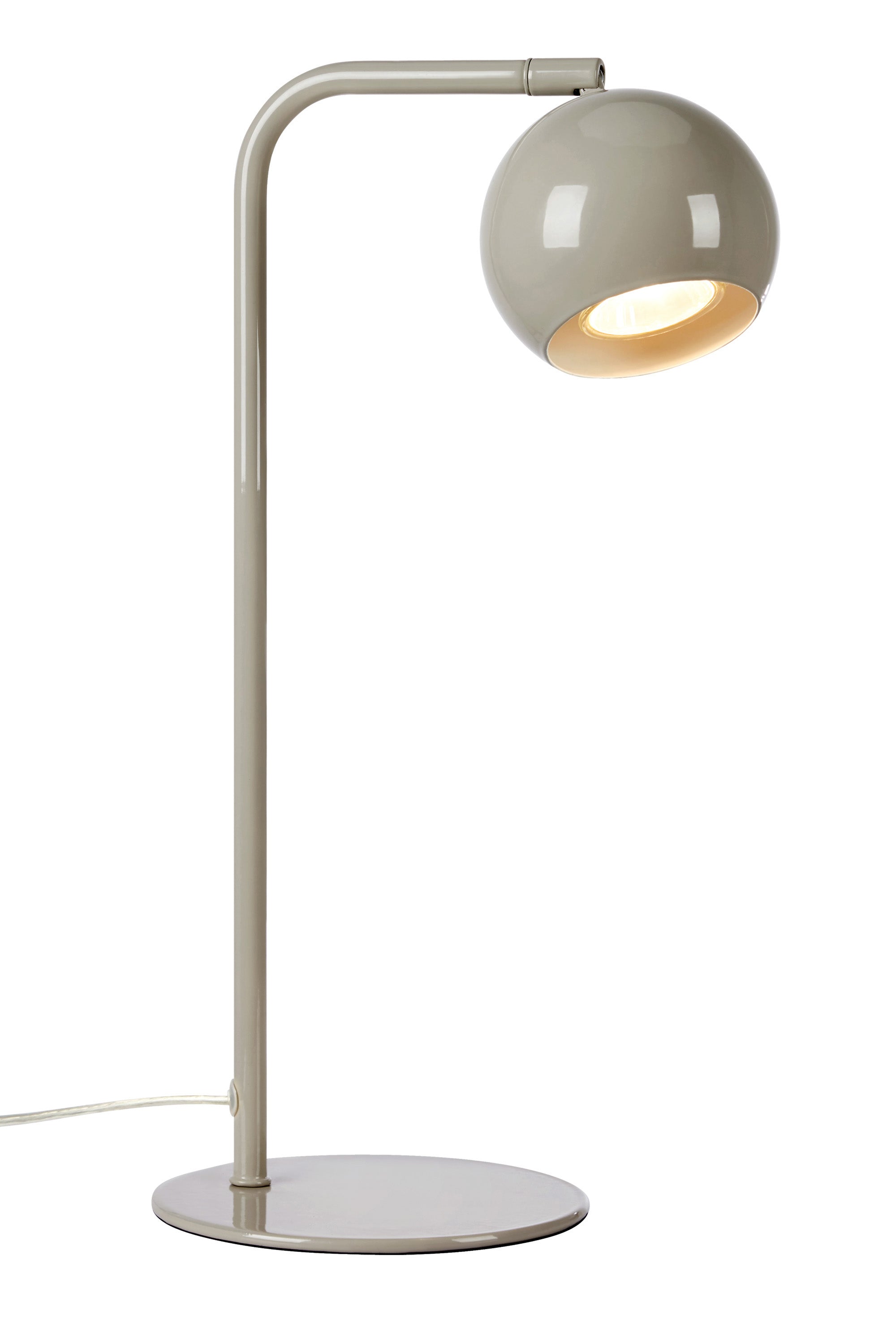 Den stilrene designet Pop Bordlampe i Grå