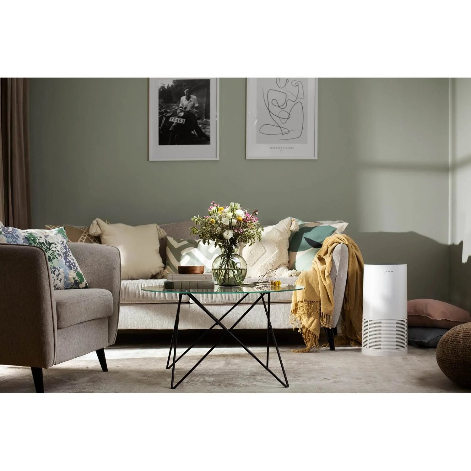 Canvac CLR6540V Luftrenser / -fornyer installeret og funktionel