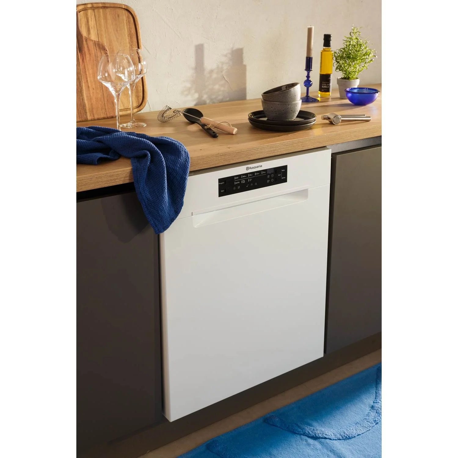 Husqvarna QB6054W Opvaskemaskine til indbygning billede 9