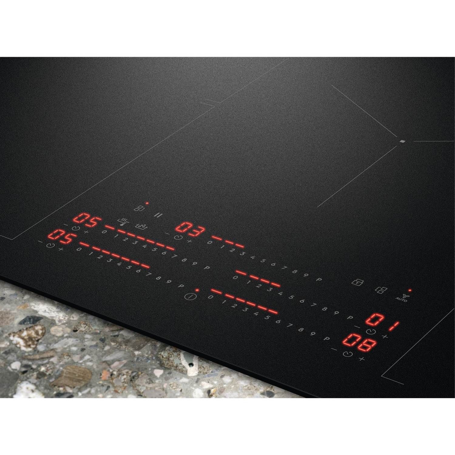 Electrolux XH608BCCS Induktionskogeplade aktiv i køkkenet