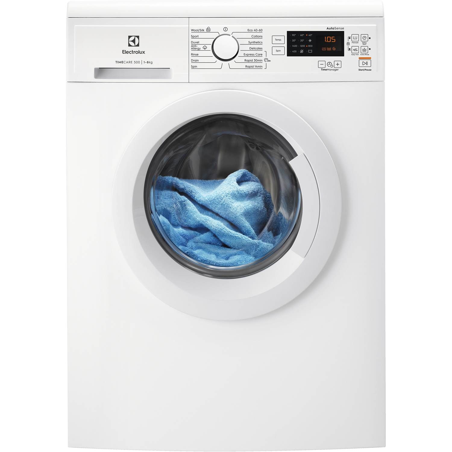 Electrolux EW2F3048D2 vaskemaskine med 8 kg 