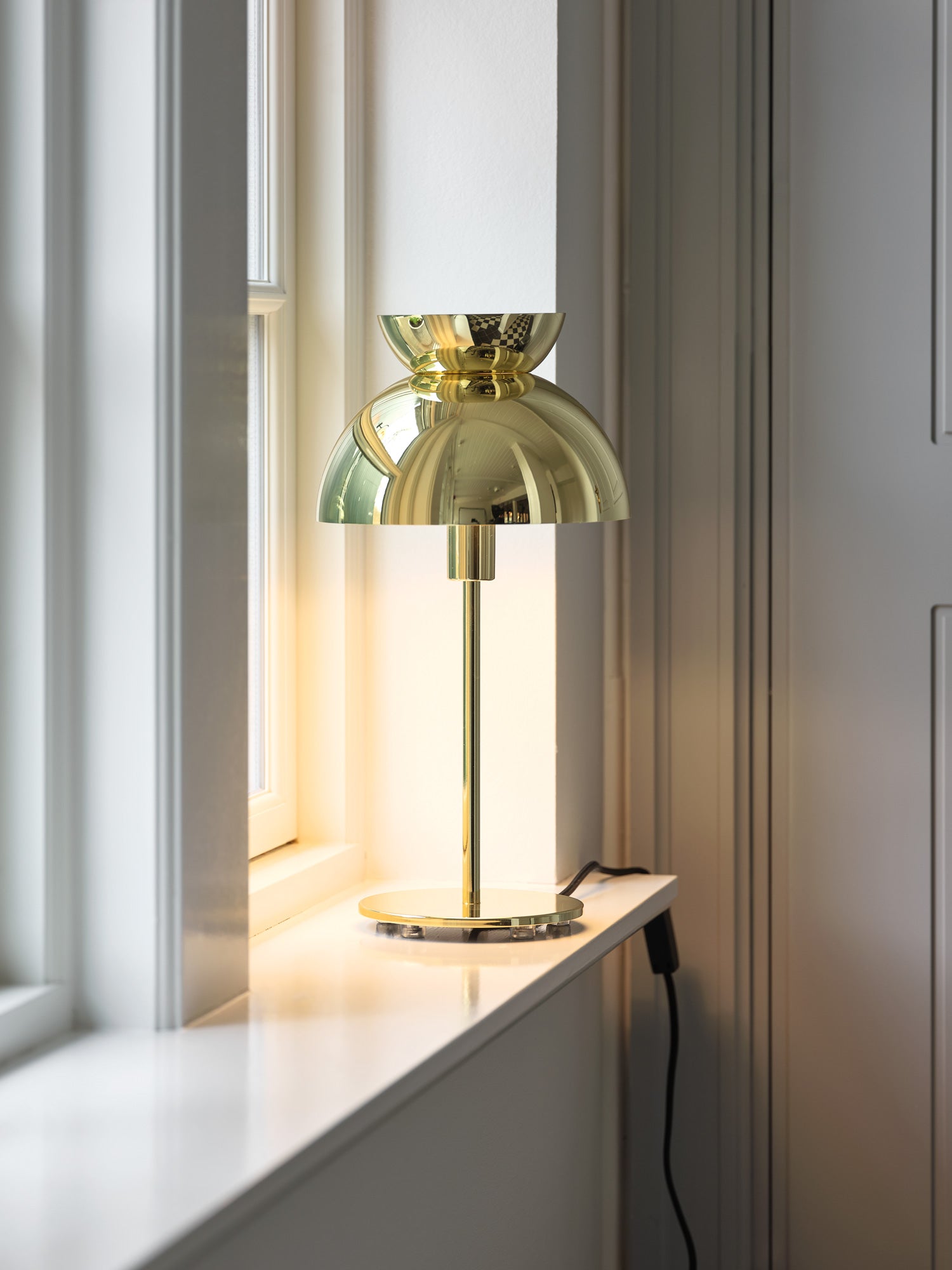 Butterfly Bordlampe Messing