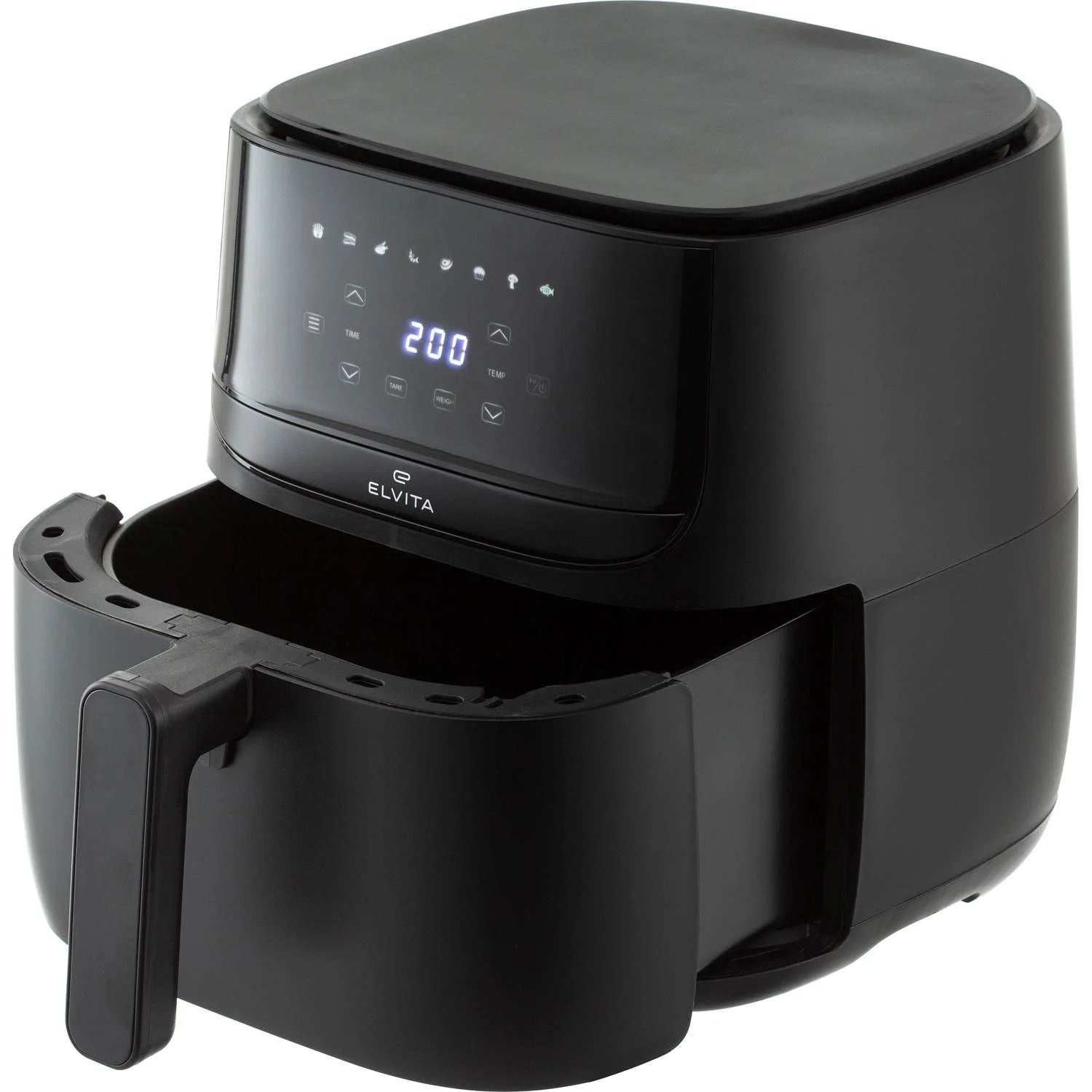Elvita CLF6570S Airfryer med åben skuffe