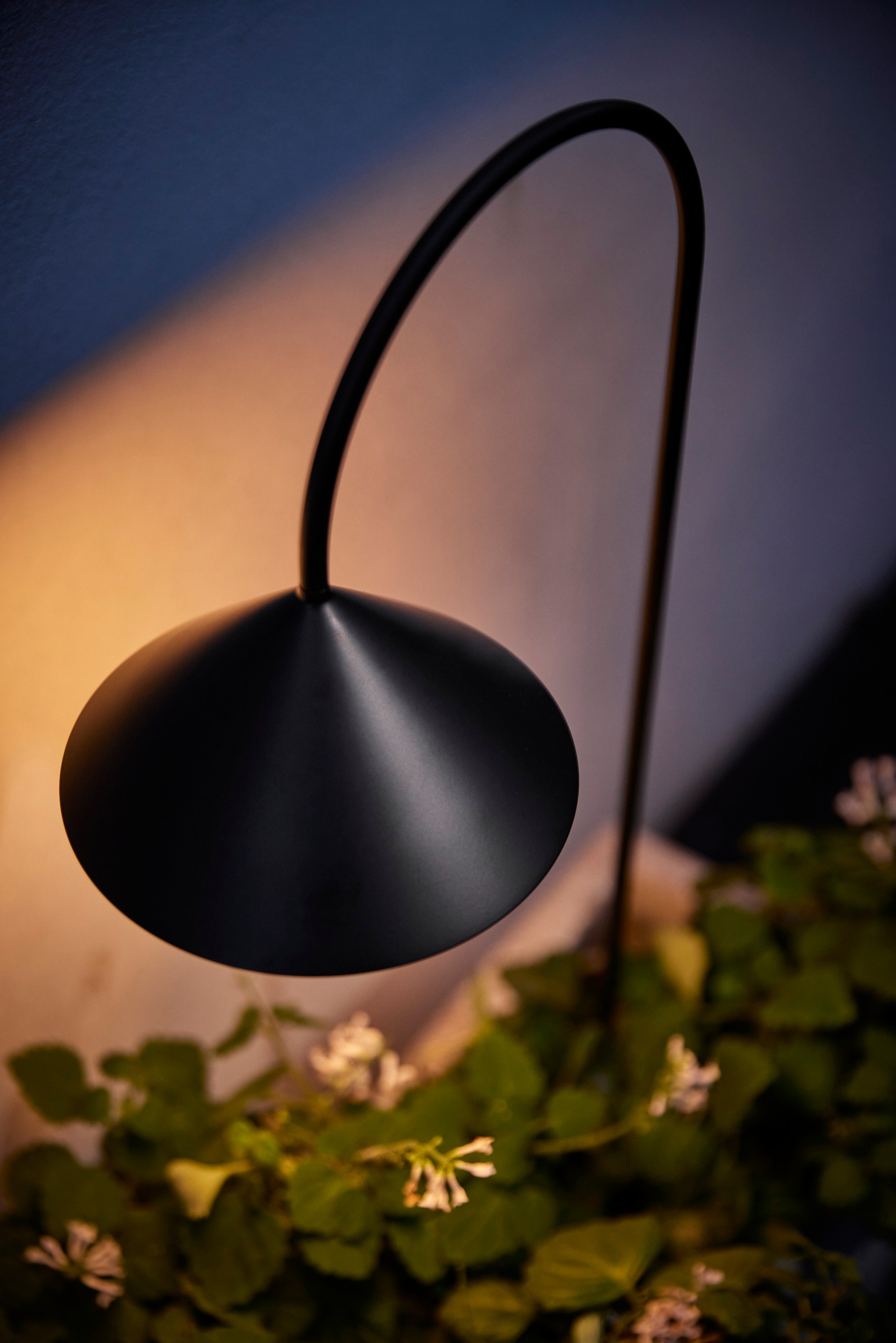Havelampe LED matsort