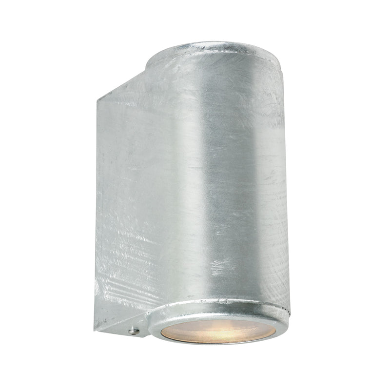 Norlys Mandal galvaniseret stål, LED GU10 IP44 2 x 3.9W - Udendørslampe