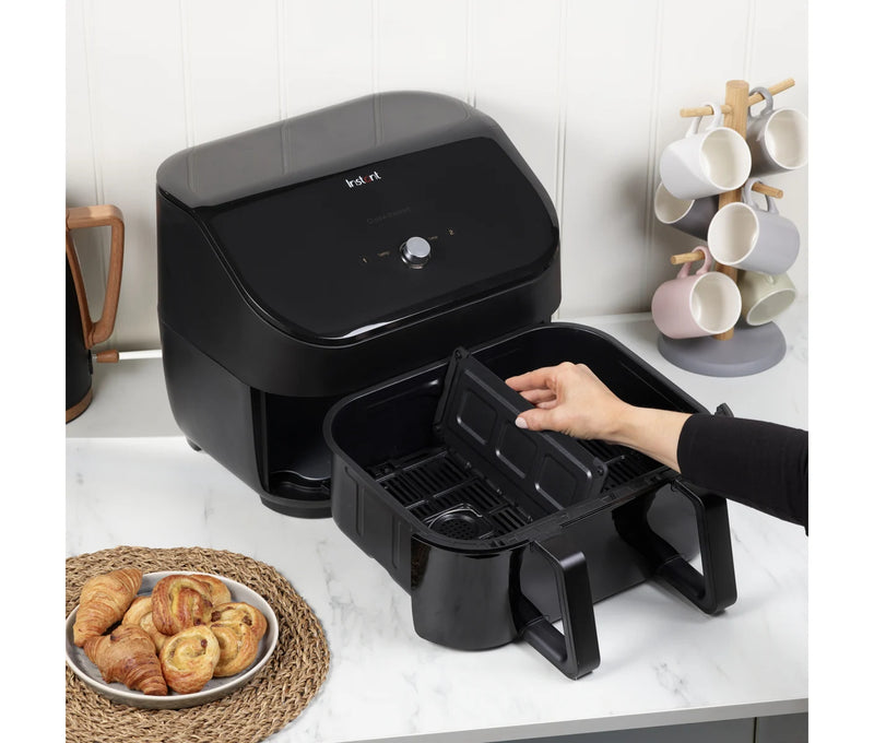 Kurven i Instant Vortex Plus VersaZone Airfryer kan deles