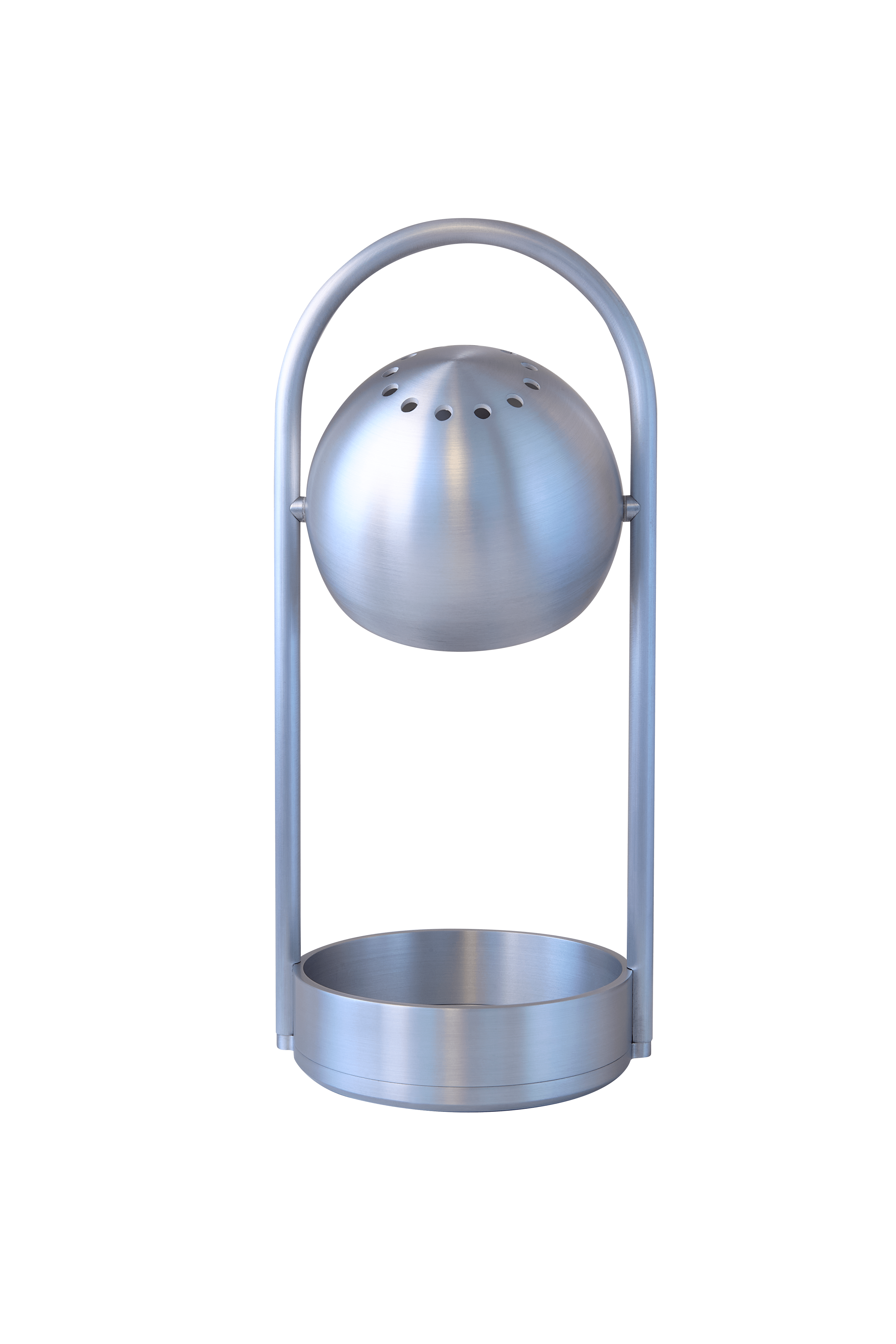 Ball LED Portable Brushed Aluminium set bagfra