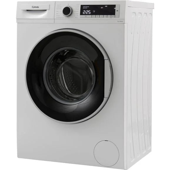 Zoomet ind på den unikke designet Cylinda FT4574A frontbetjent vaskemaskine - 7 kg