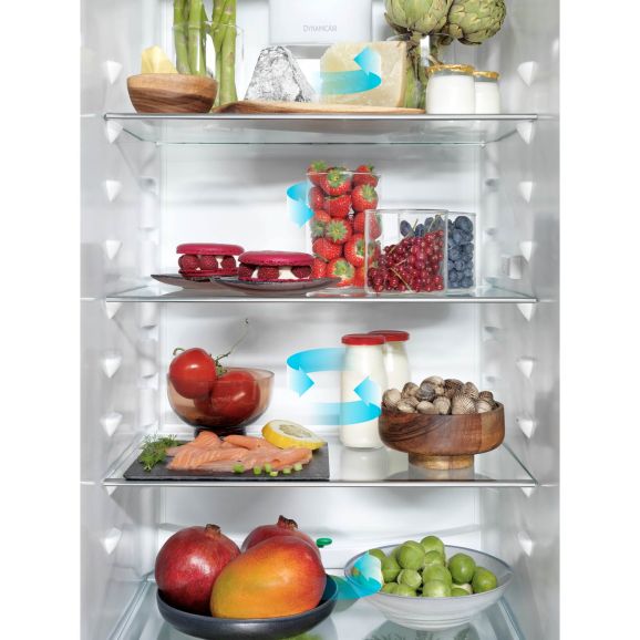 Hylderne i Electrolux Excellence XRE6EW fritstående køleskab