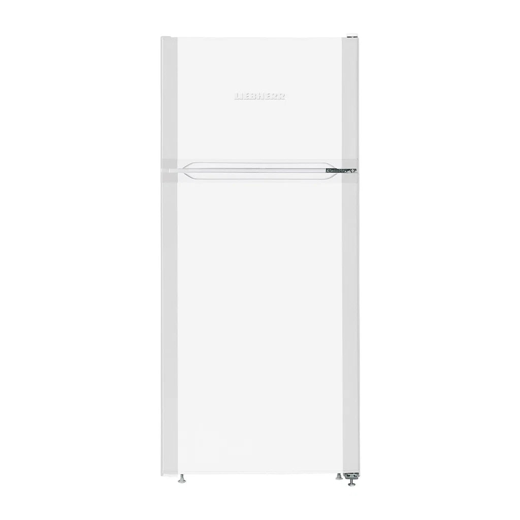 Zoomet ind på fronten af Liebherr CTe 2131 fritstående køle-fryseskab med SmartFrost
