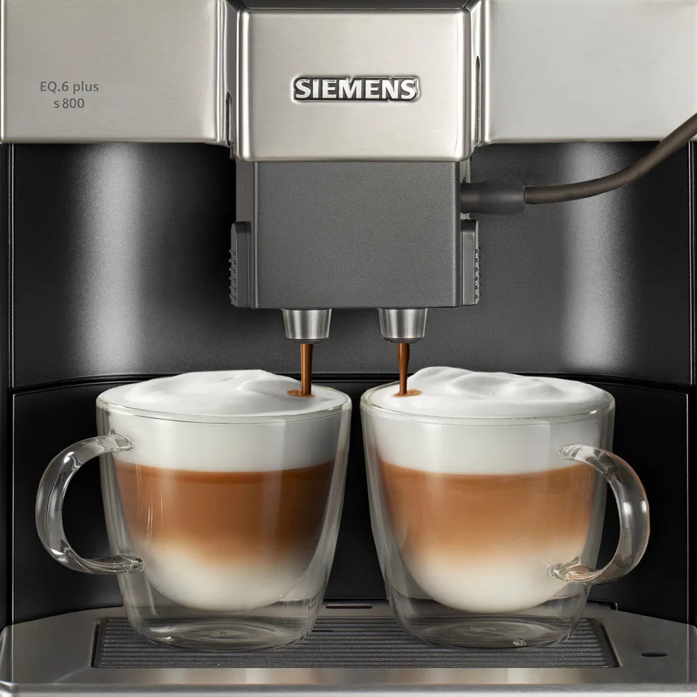 Bryg to kopper samtidig med Siemens TE658209RW EQ6