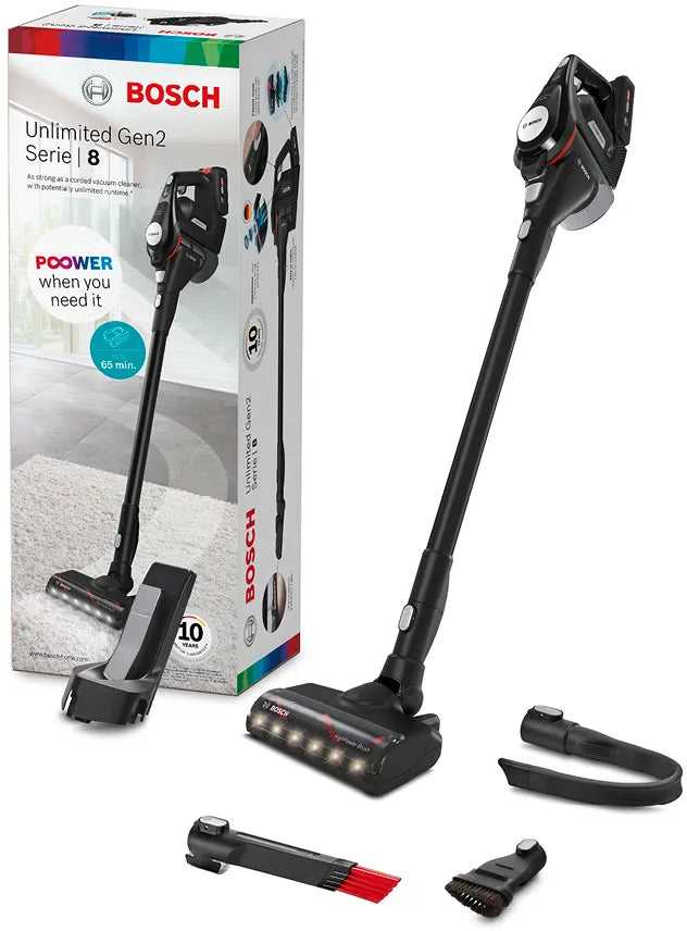 Bosch BCS8214BL Ledningsfri Støvsuger med tilbehør