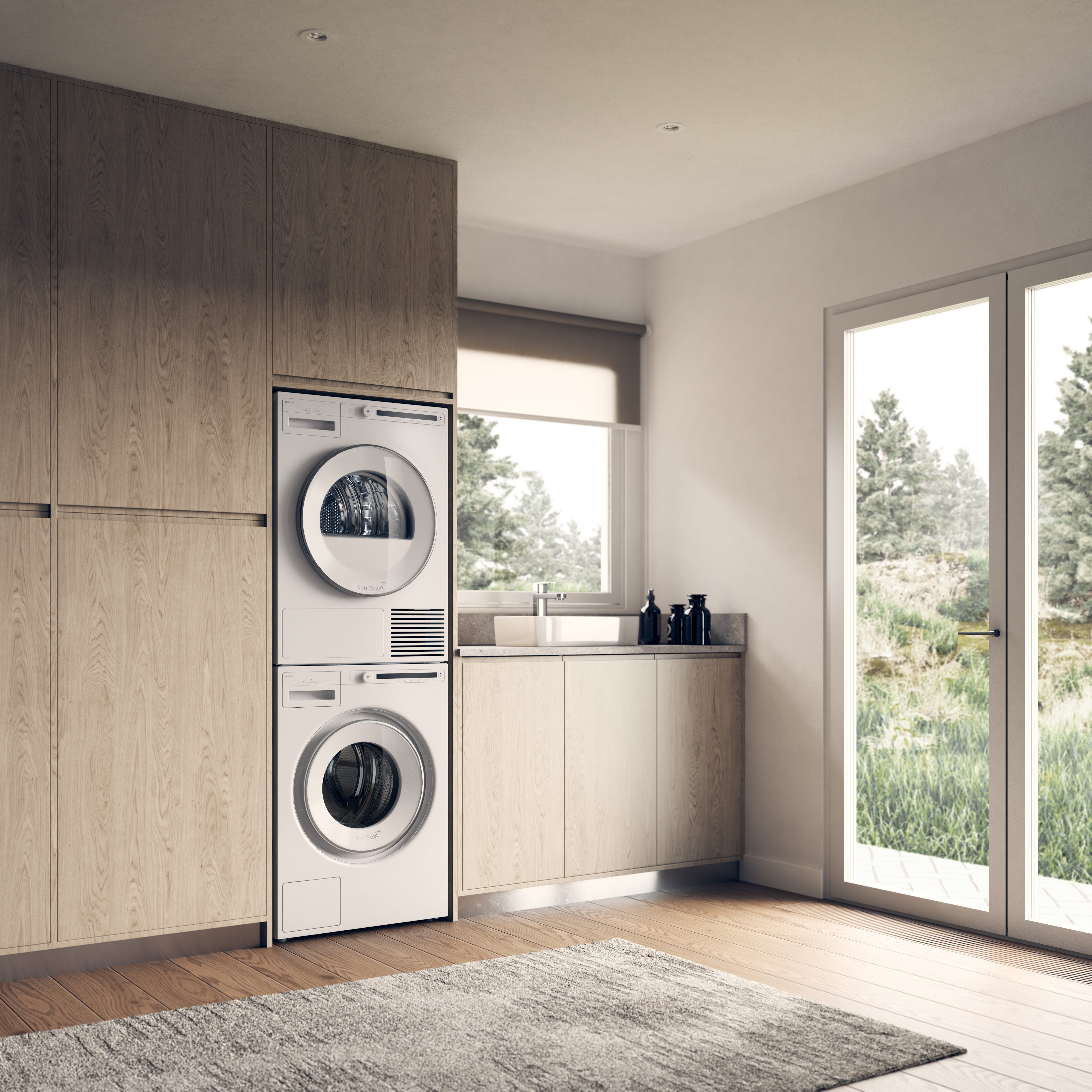 Med sit enkle design og stilrene detaljer sikres ASKOs W2086C.W/3 en plads i det danske indemiljø
