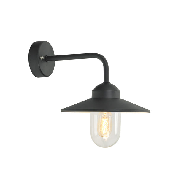 Norlys Vansbro Sort, E27 IP55 57W - Udendørslampe