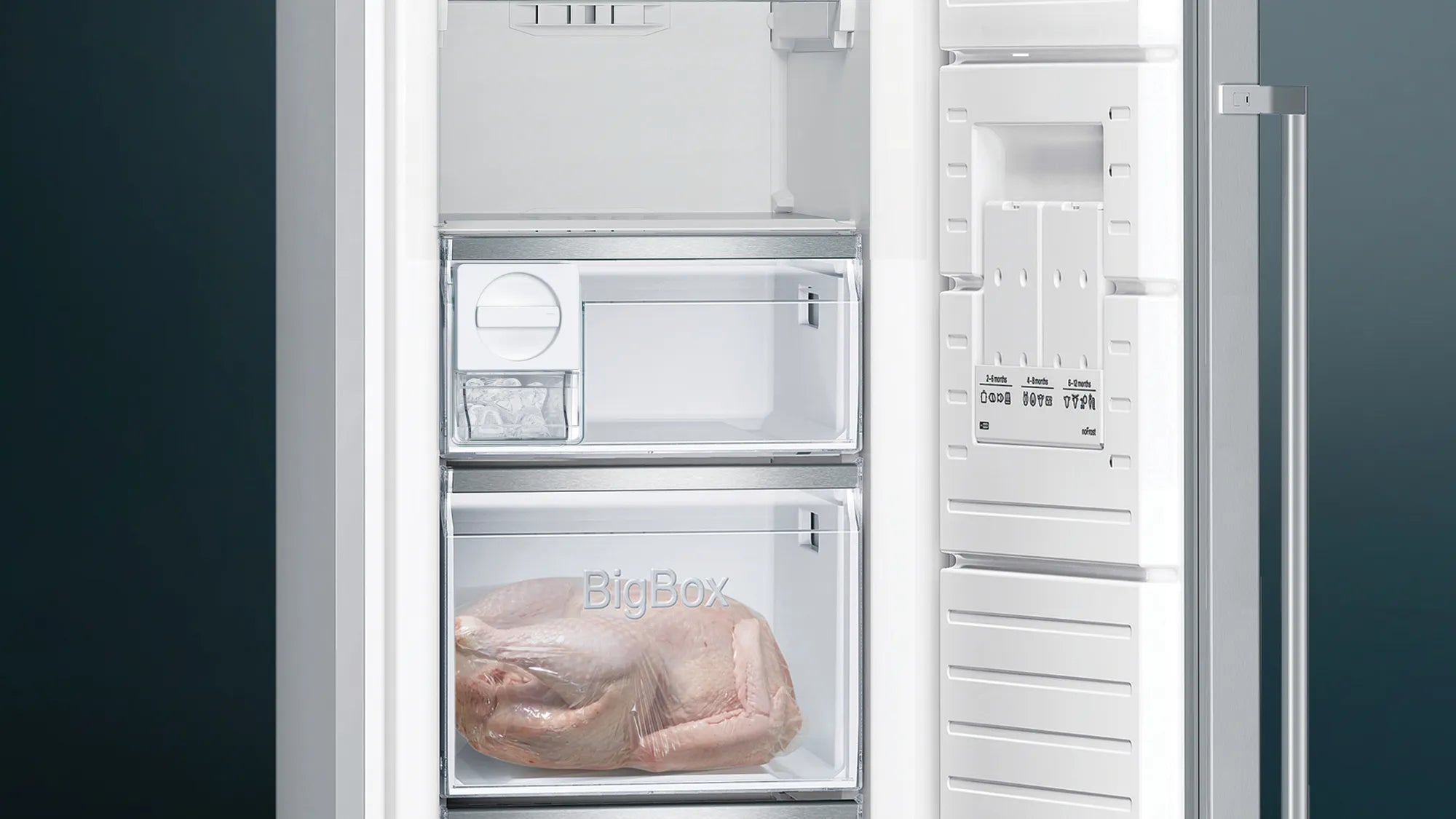 Siemens GS36NBIEP - Fritstående fryseskab
