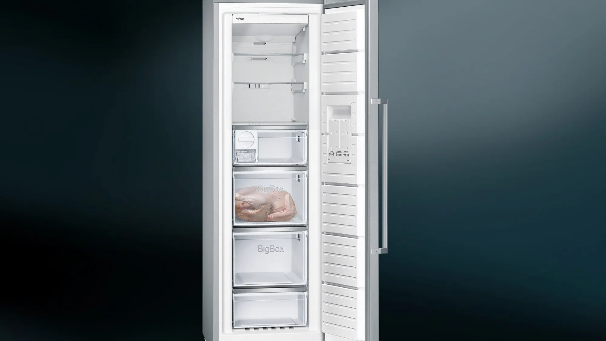 Siemens GS36NBIEP - Fritstående fryseskab