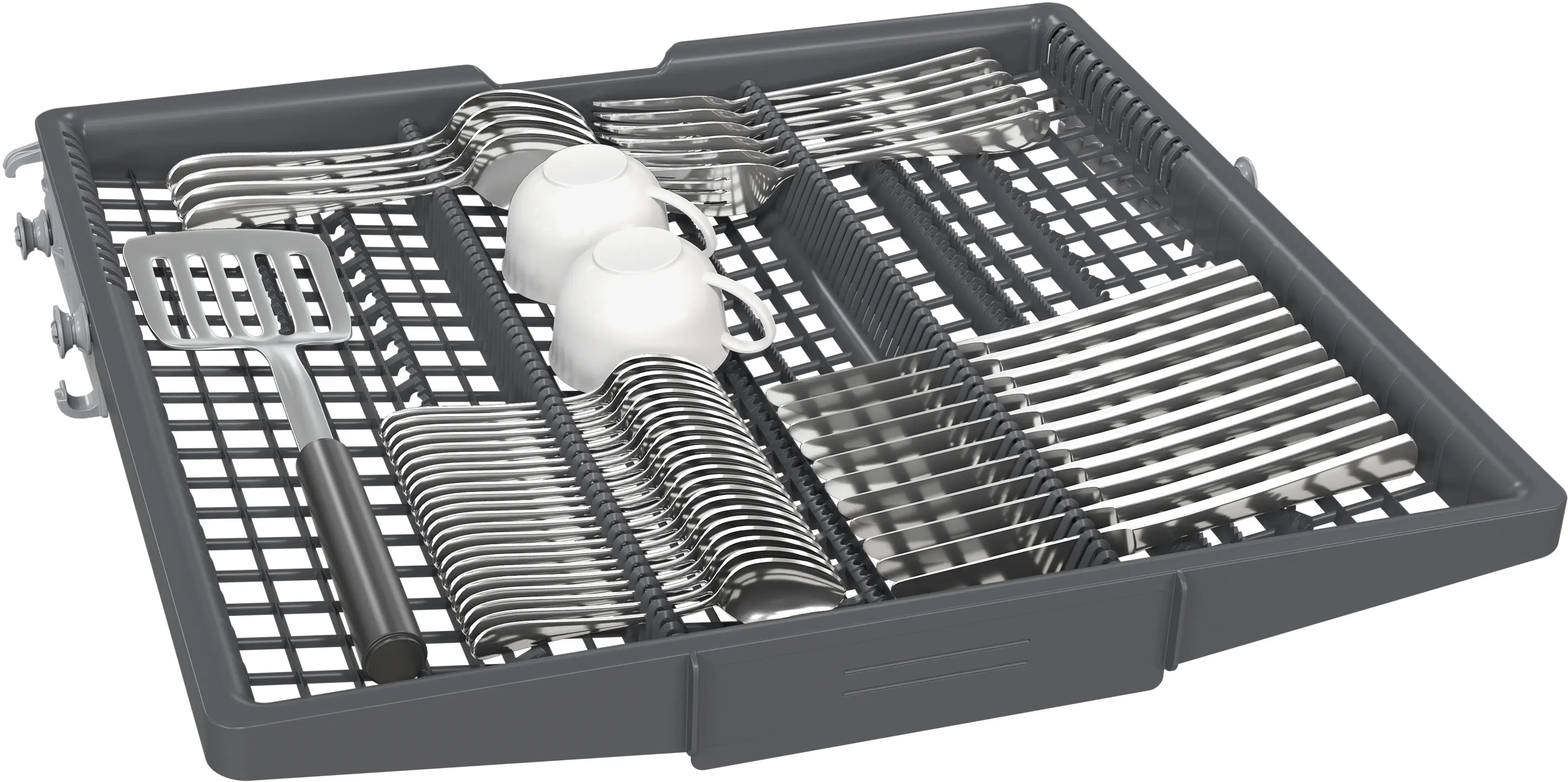 Siemens SN65ZX16CE fuldintegrerbar opvaskemaskine bestikskuffe
