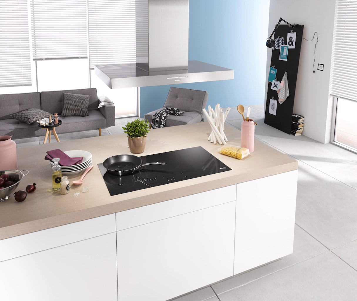 Miele DA 4208 D Puristic Plus EXT A CLST D - Frithængende emhætter