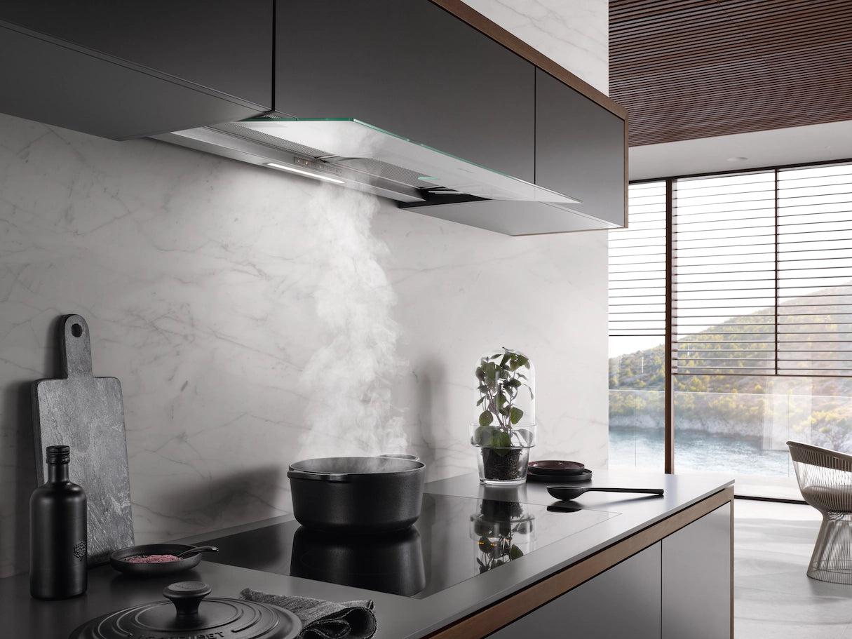 Miele DAS 4940 GLASS NER - Skabsintegrerede emhætter