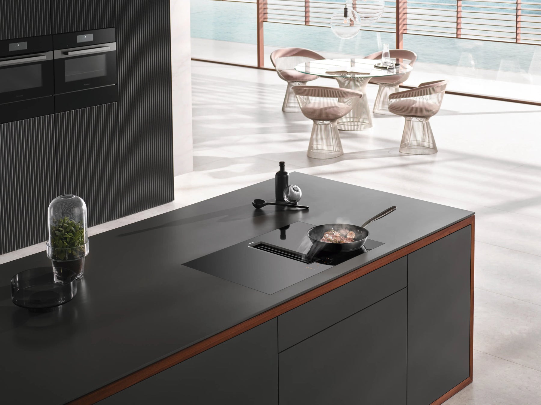 Miele KMDA 7272 FL-U DFS - Induktionskogeplade med emhætte billede 9