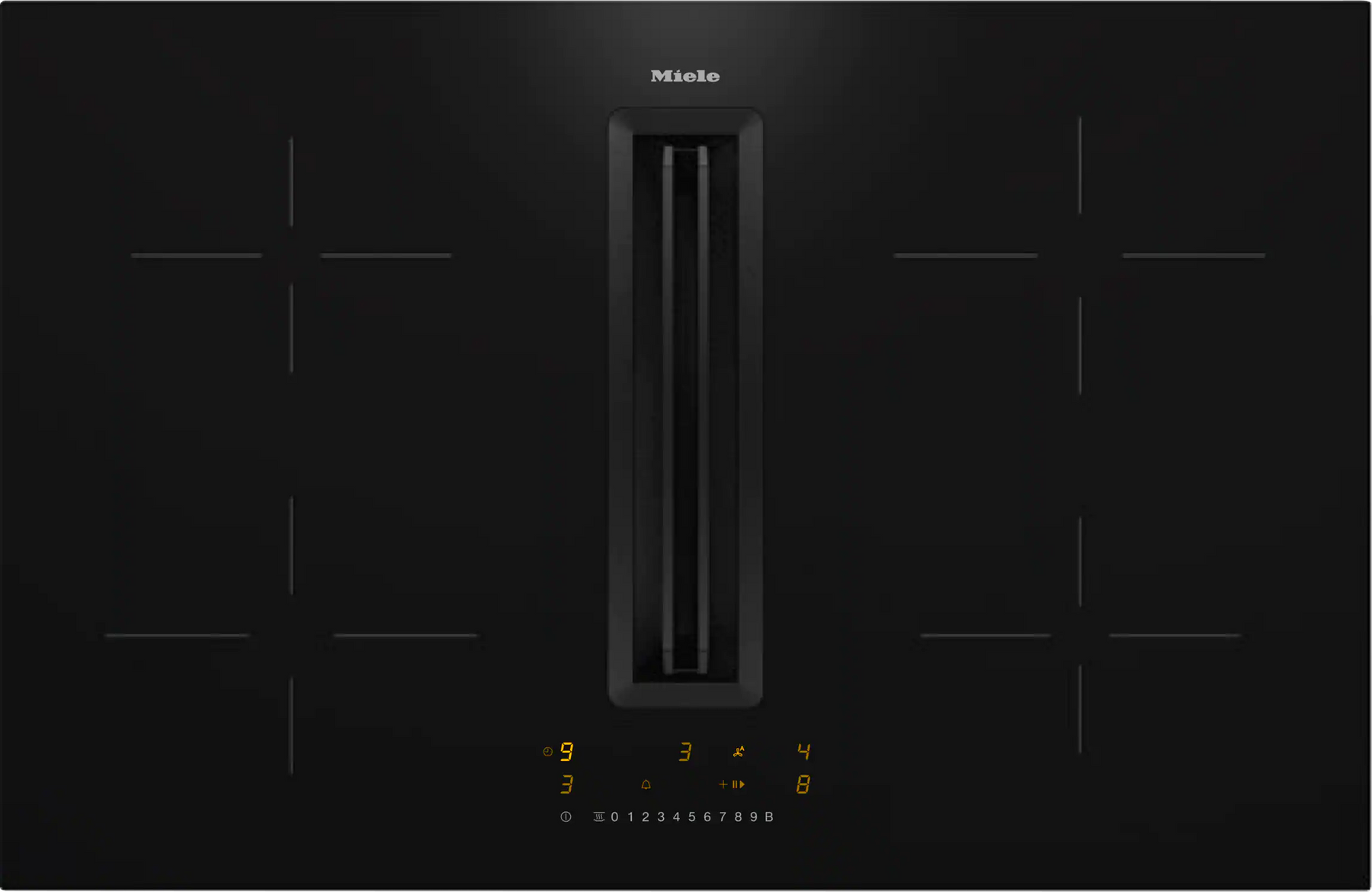Miele KMDA 7272 FL-U DFS - Induktionskogeplade med emhætte billede 6